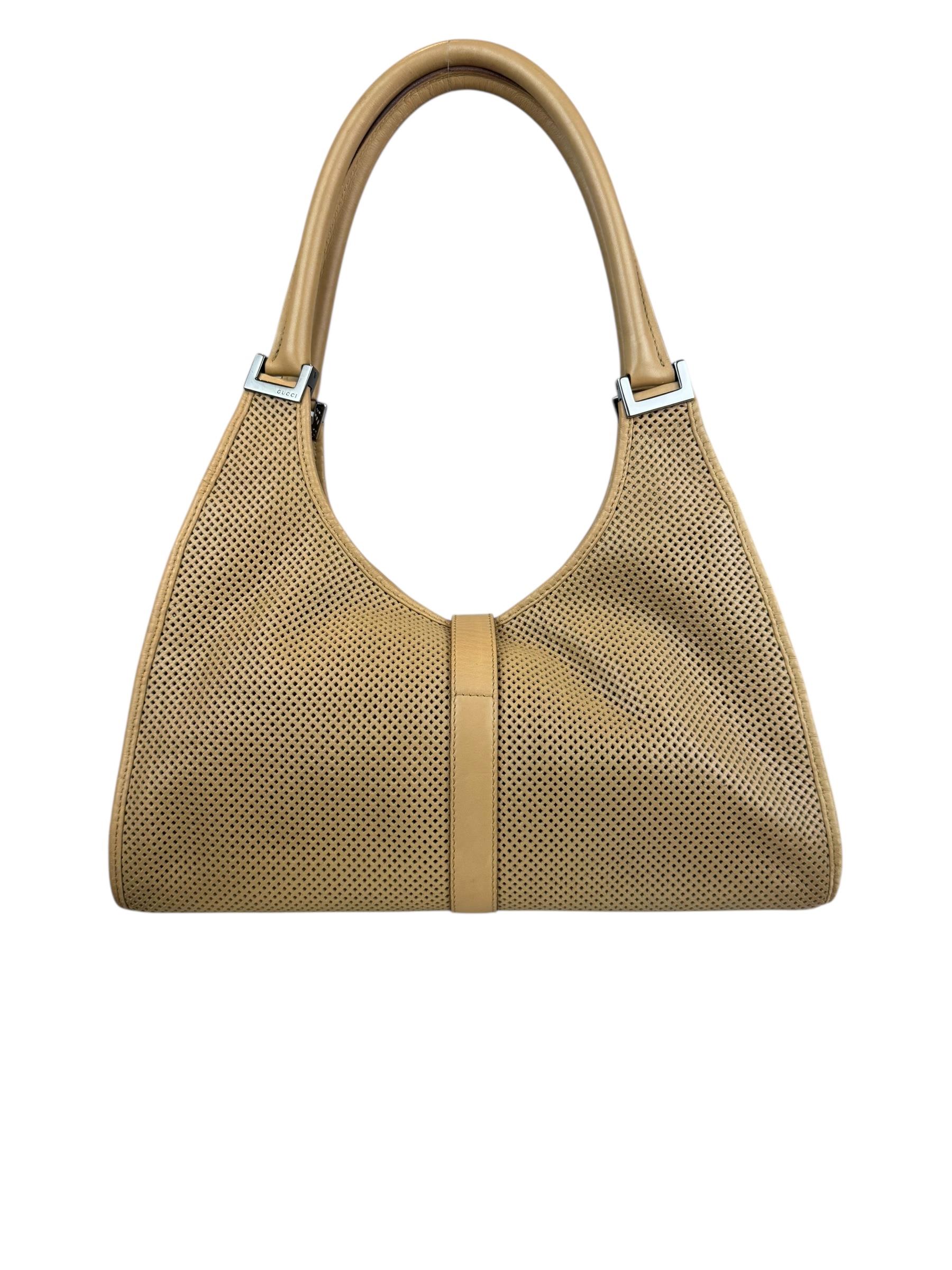 GUCCI BEIGE JACKIE BAG