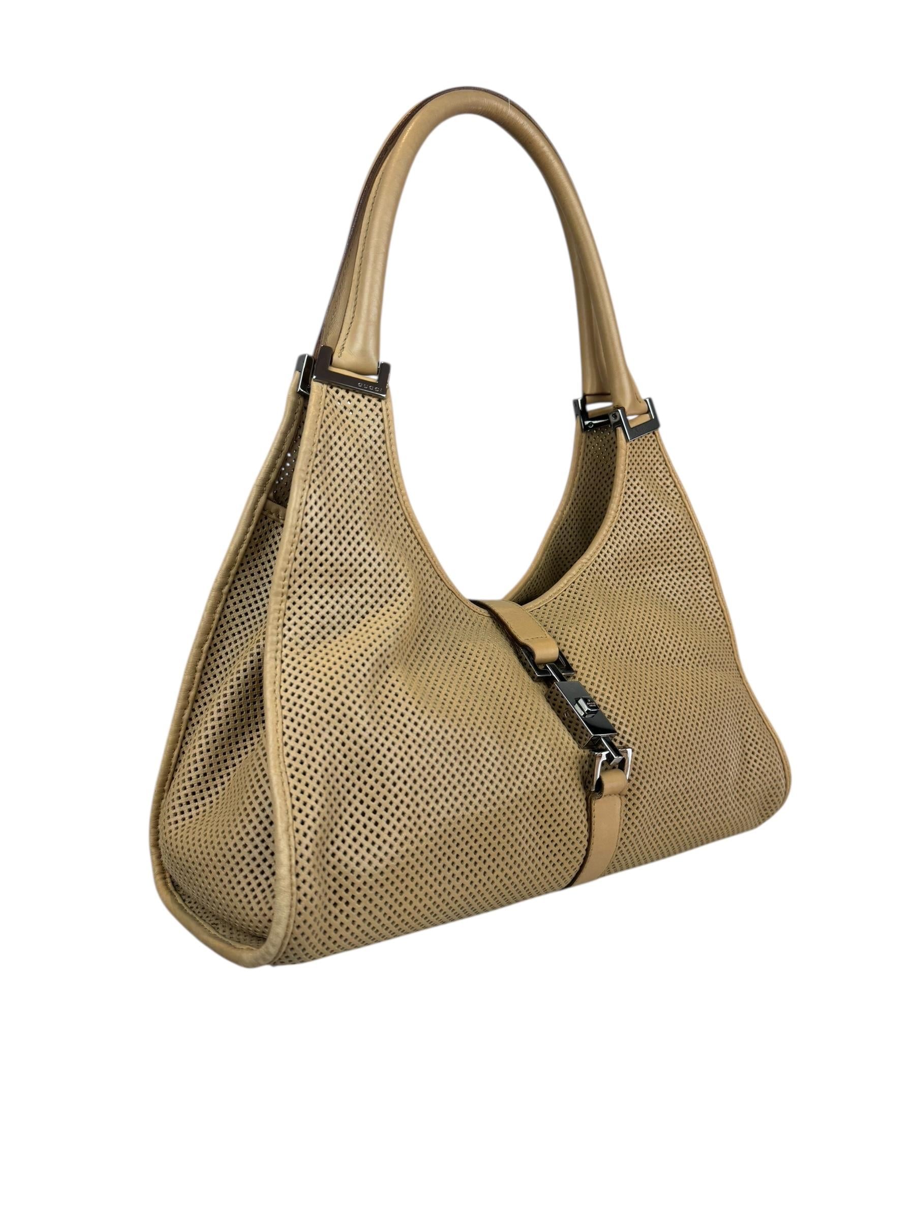 GUCCI BEIGE JACKIE BAG