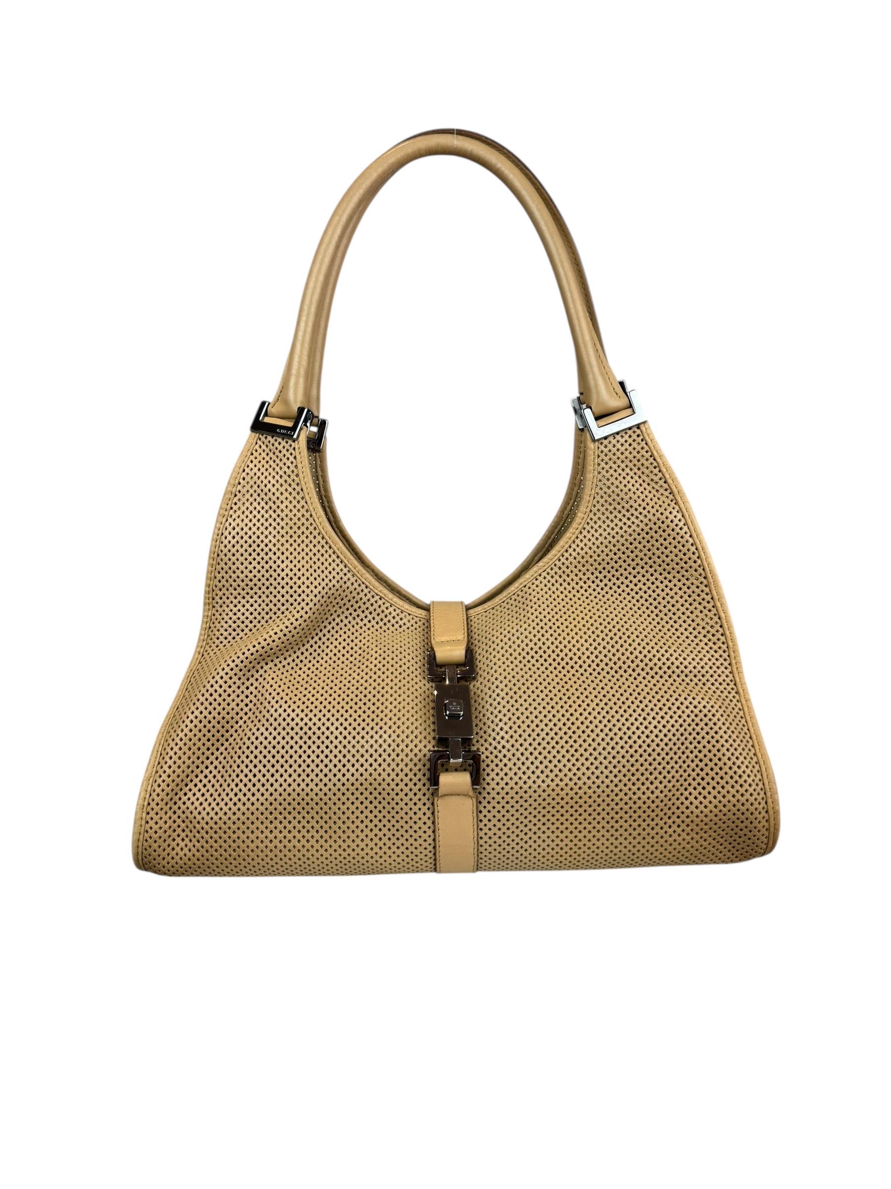 GUCCI BEIGE JACKIE BAG
