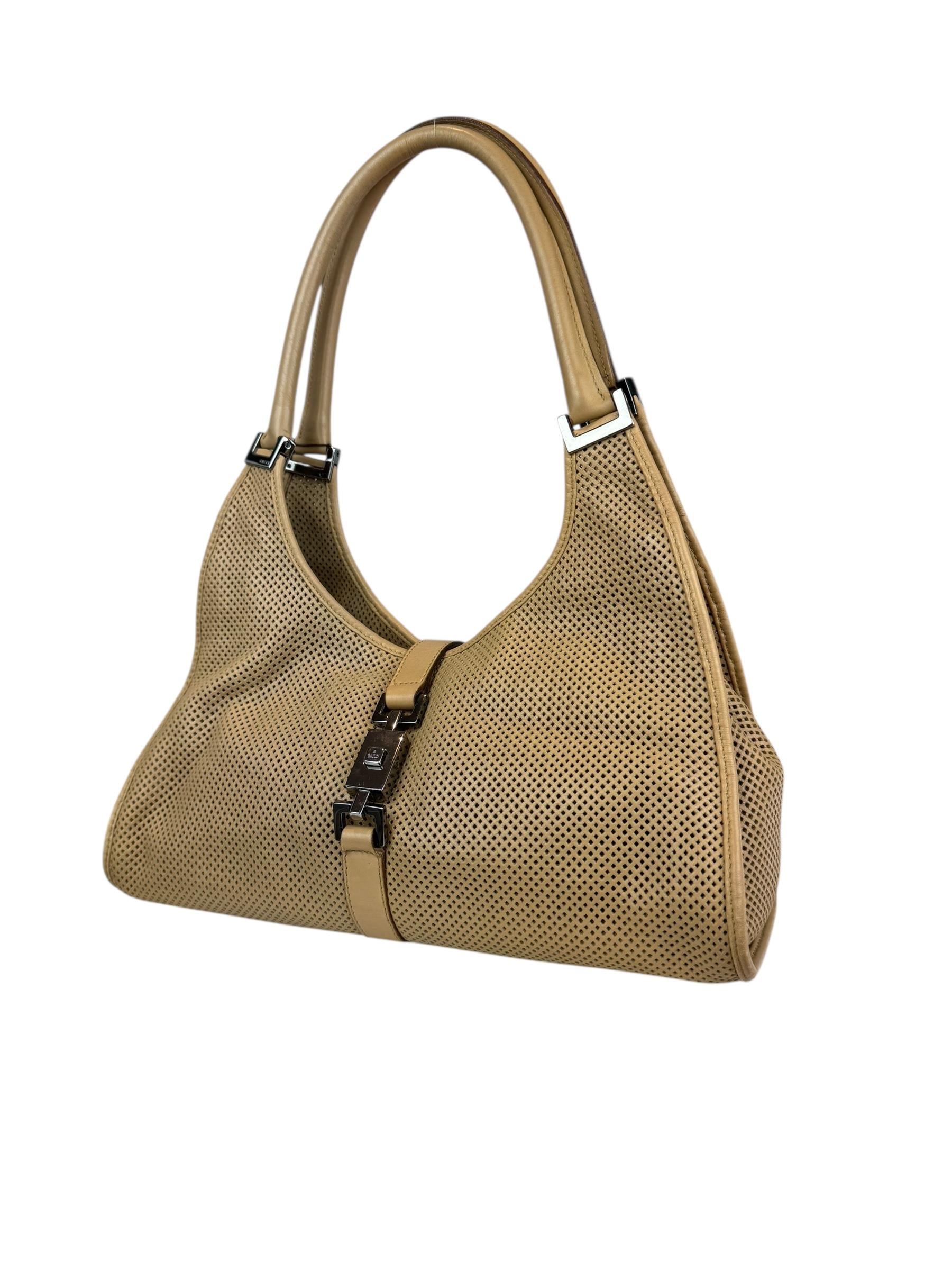 GUCCI BEIGE JACKIE BAG