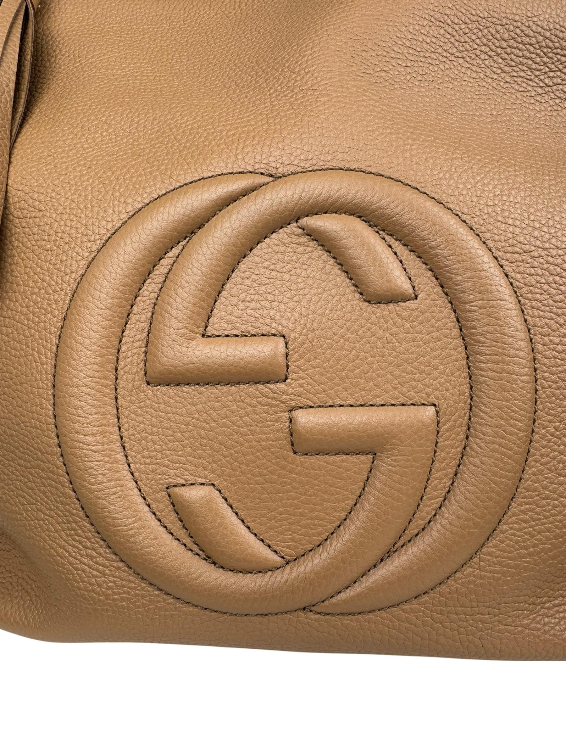 GUCCI BEIGE SOHO BAG