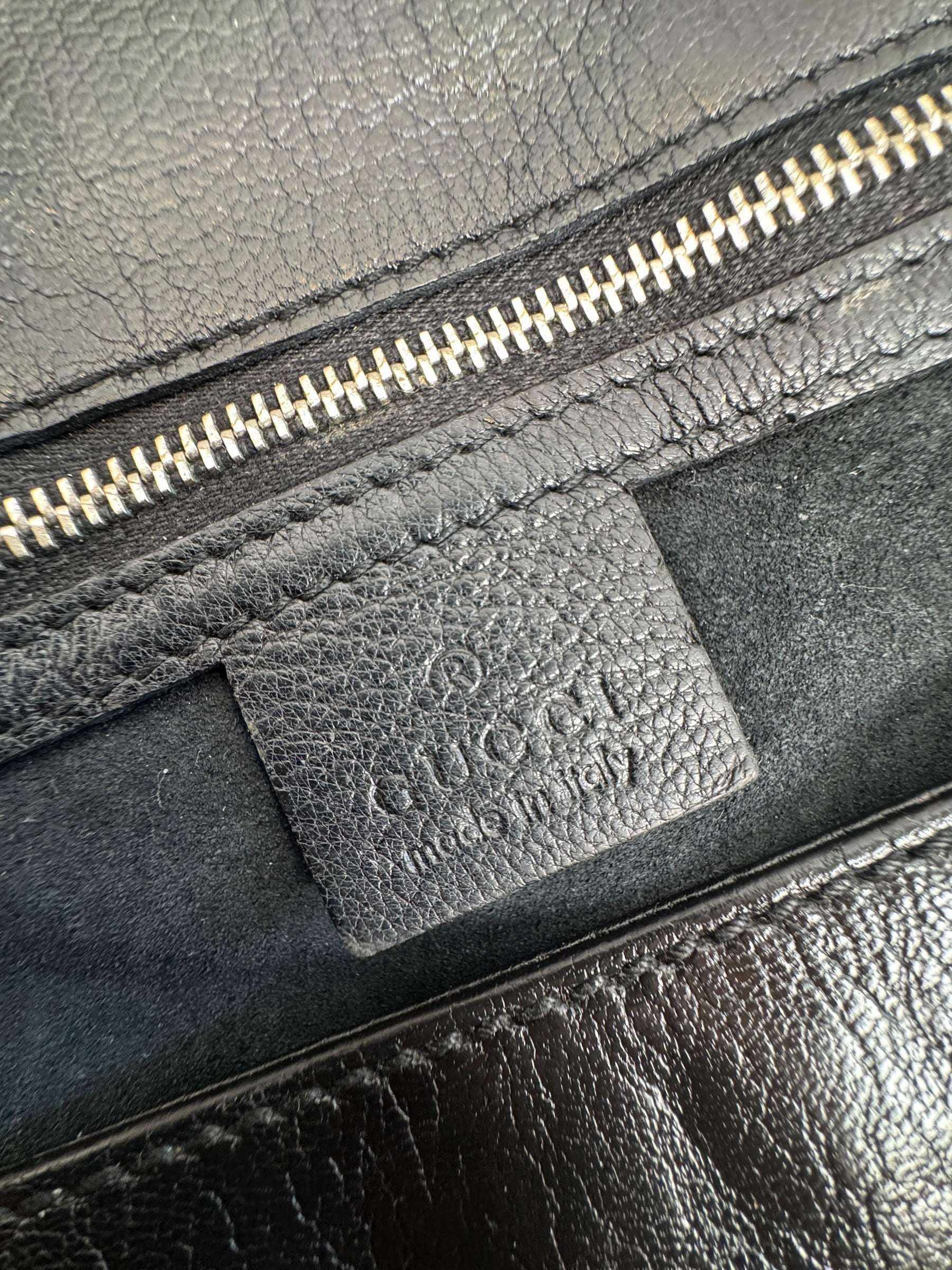 GUCCI BLACK BLONDIE SHOULDER BAG