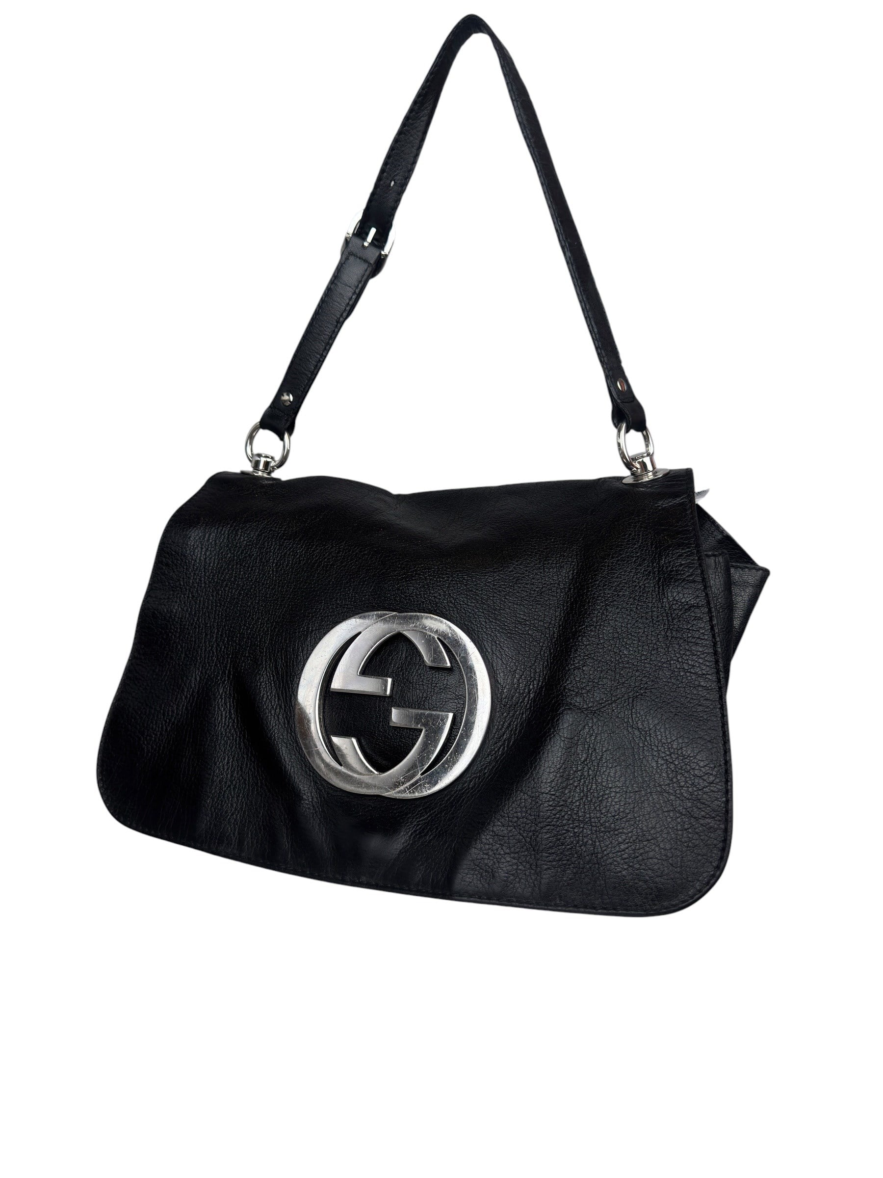 GUCCI BLACK BLONDIE SHOULDER BAG