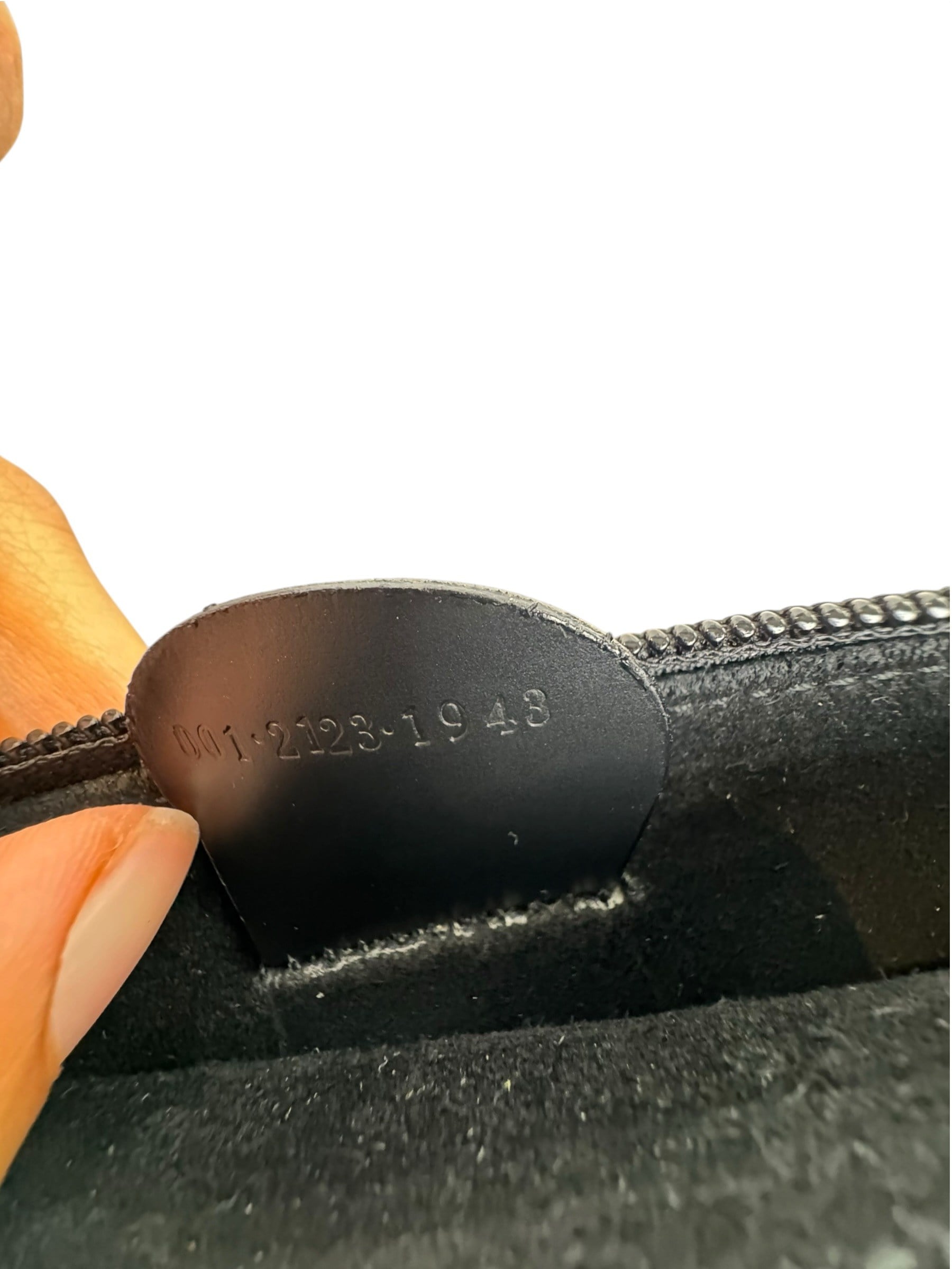 GUCCI BLACK LEATHER SHOULDER BAG
