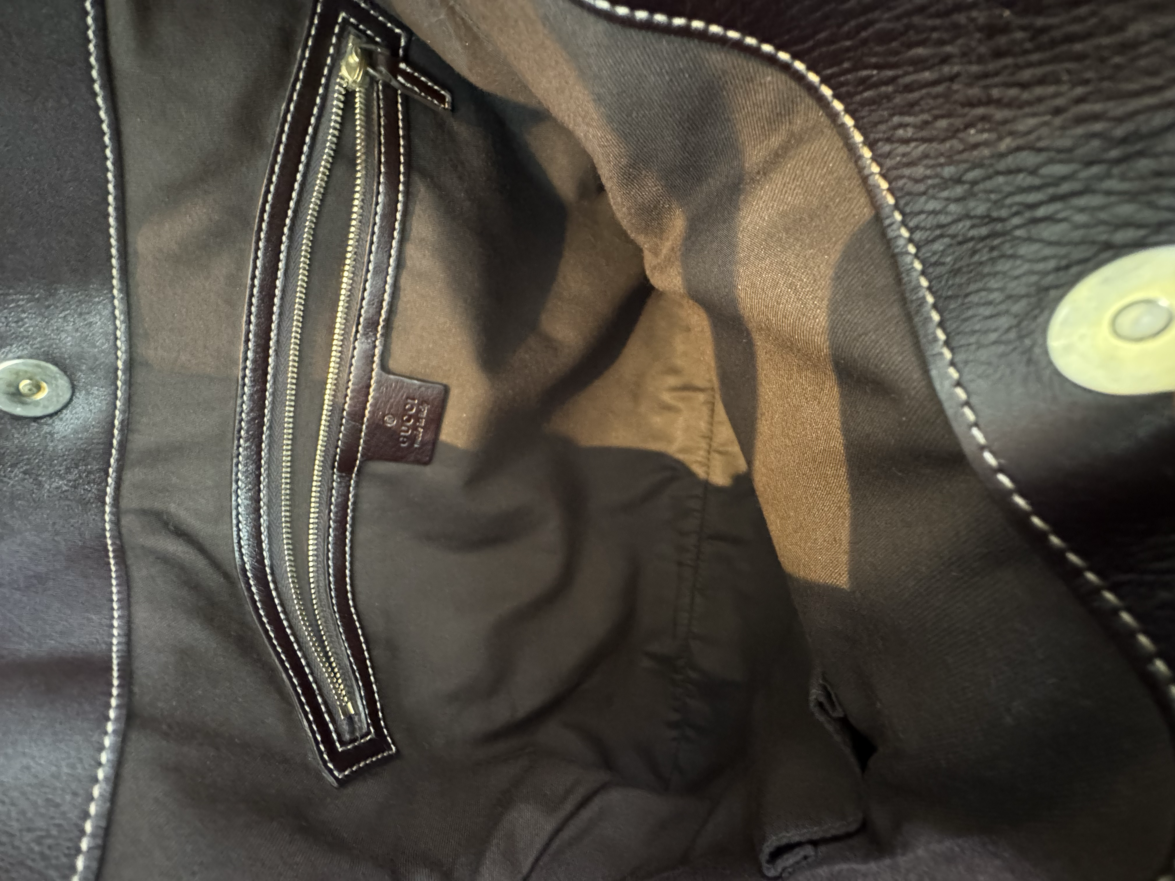 GUCCI BROWN BRITT HOBO BAG