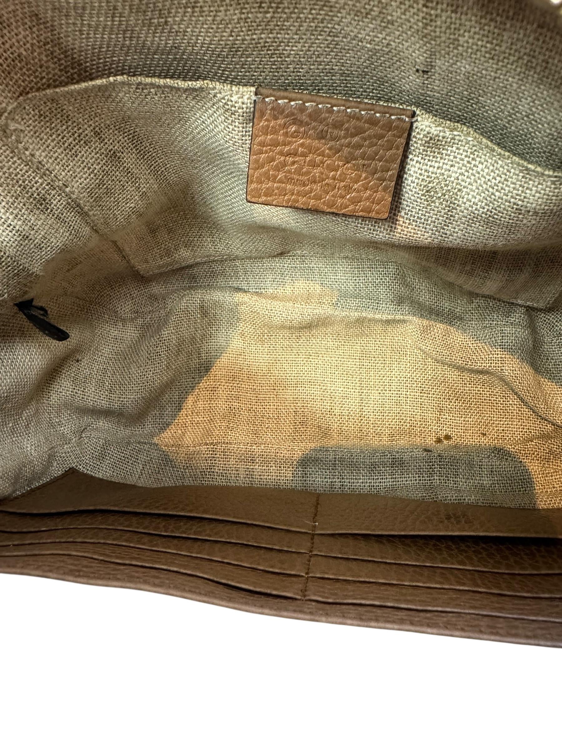 GUCCI BROWN GG CROSSBODY BAG