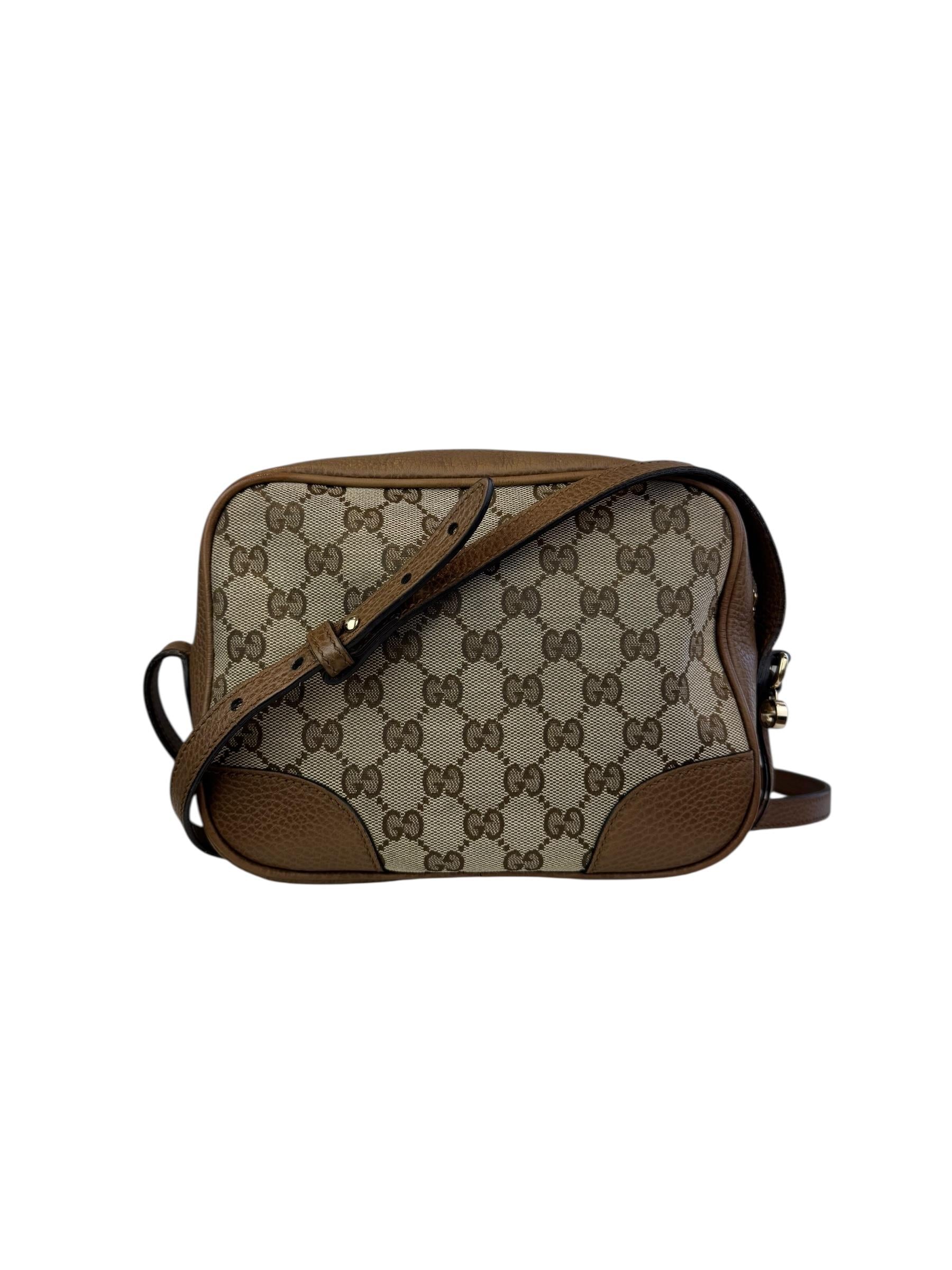 GUCCI BROWN GG CROSSBODY BAG