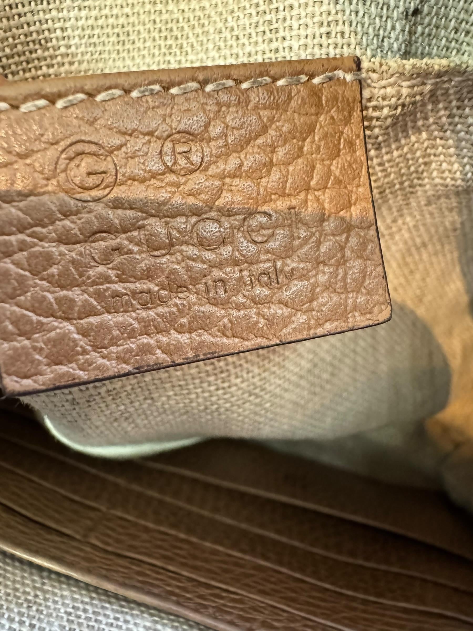 GUCCI BROWN GG CROSSBODY BAG