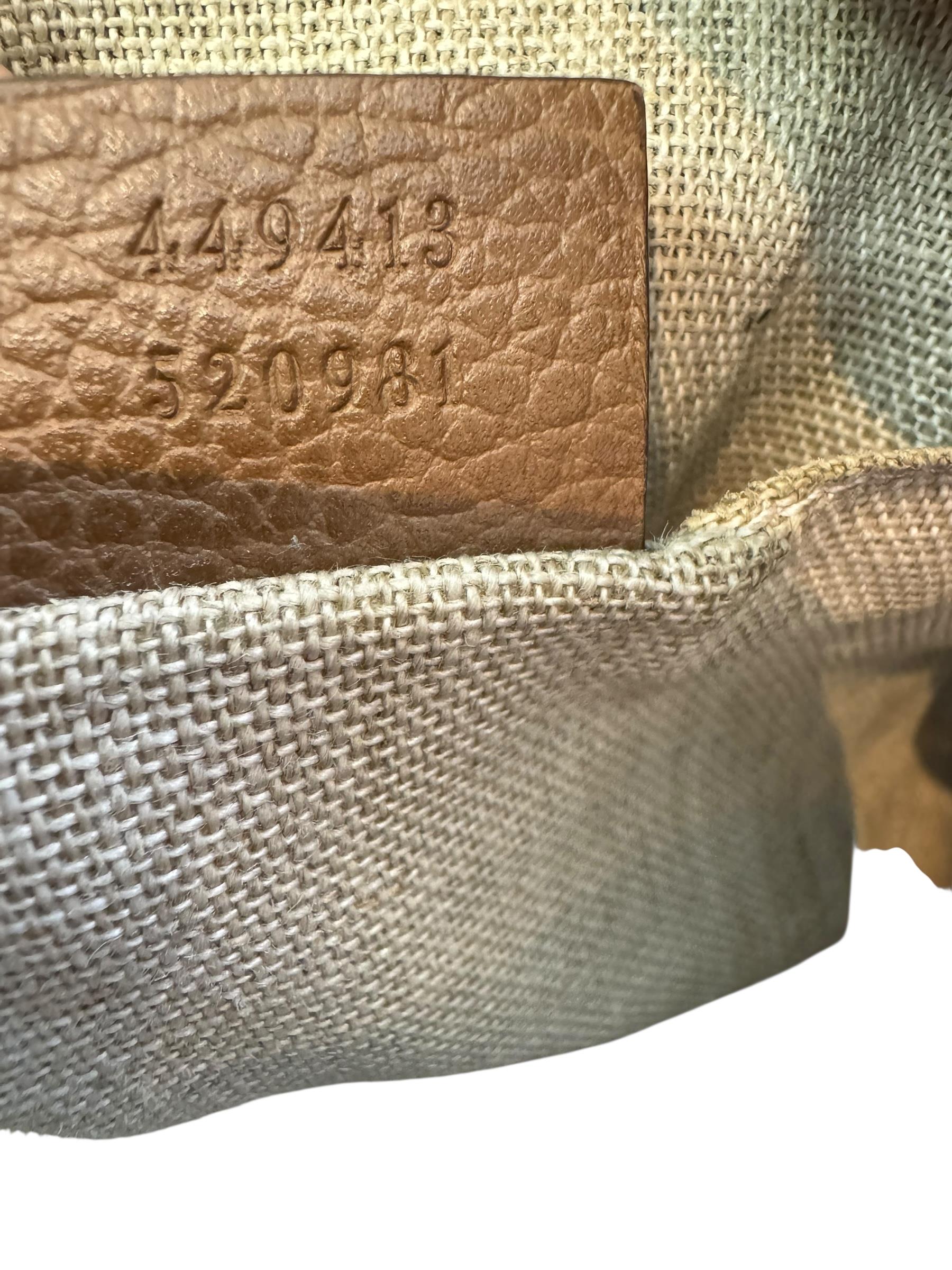GUCCI BROWN GG CROSSBODY BAG
