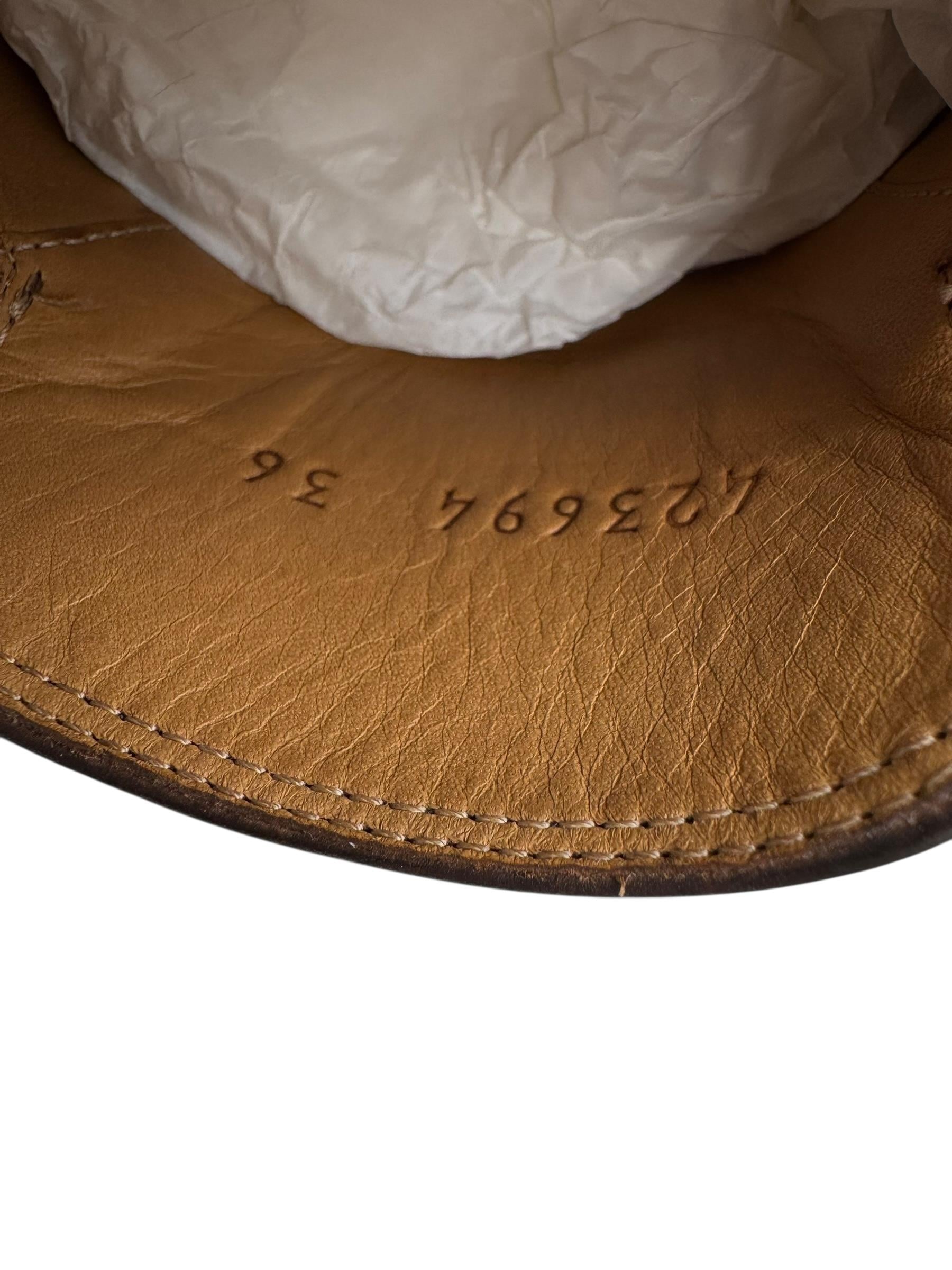 GUCCI BROWN GG PRINCETOWN LOAFER