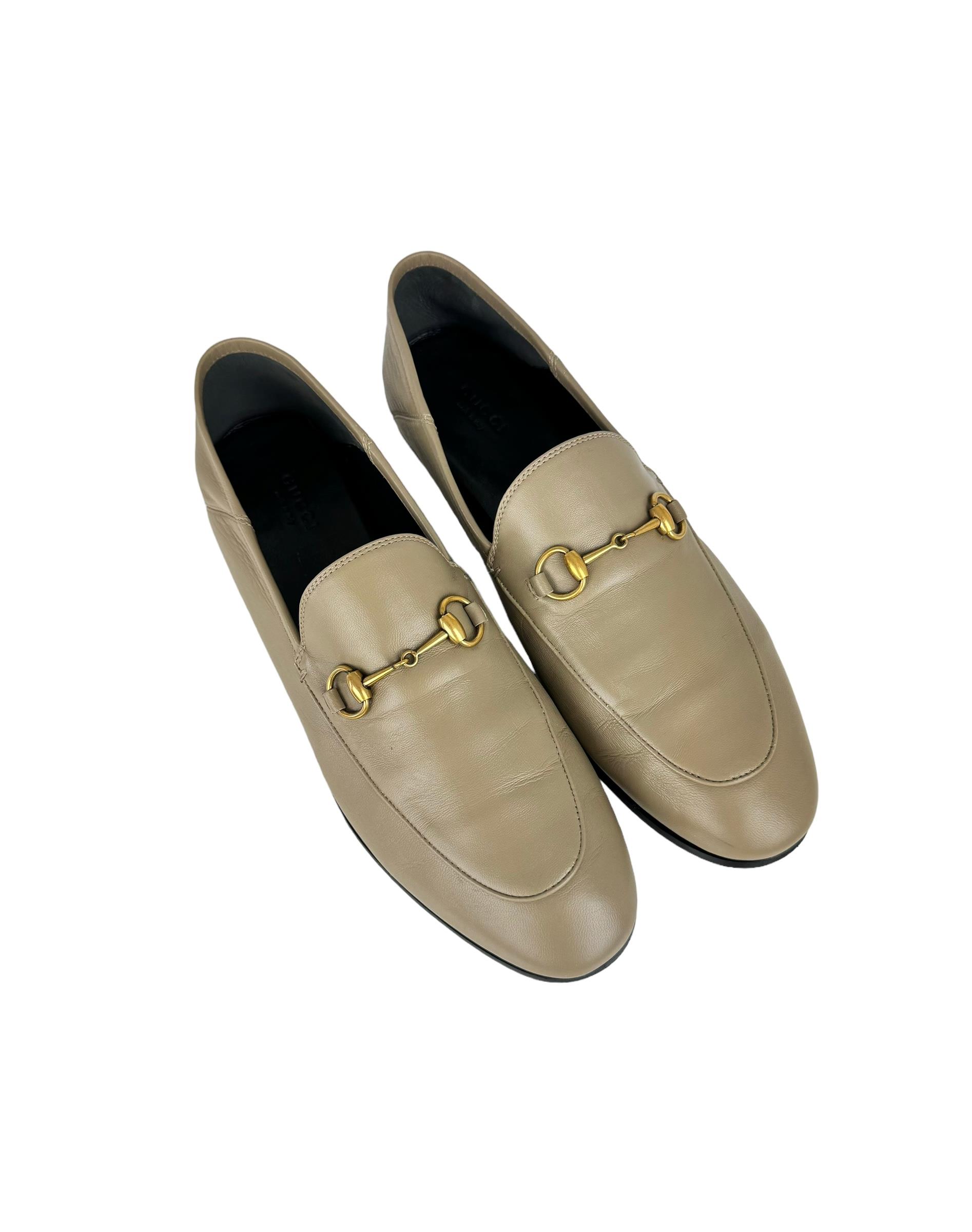 GUCCI BROWN HORSEBIT LOAFER