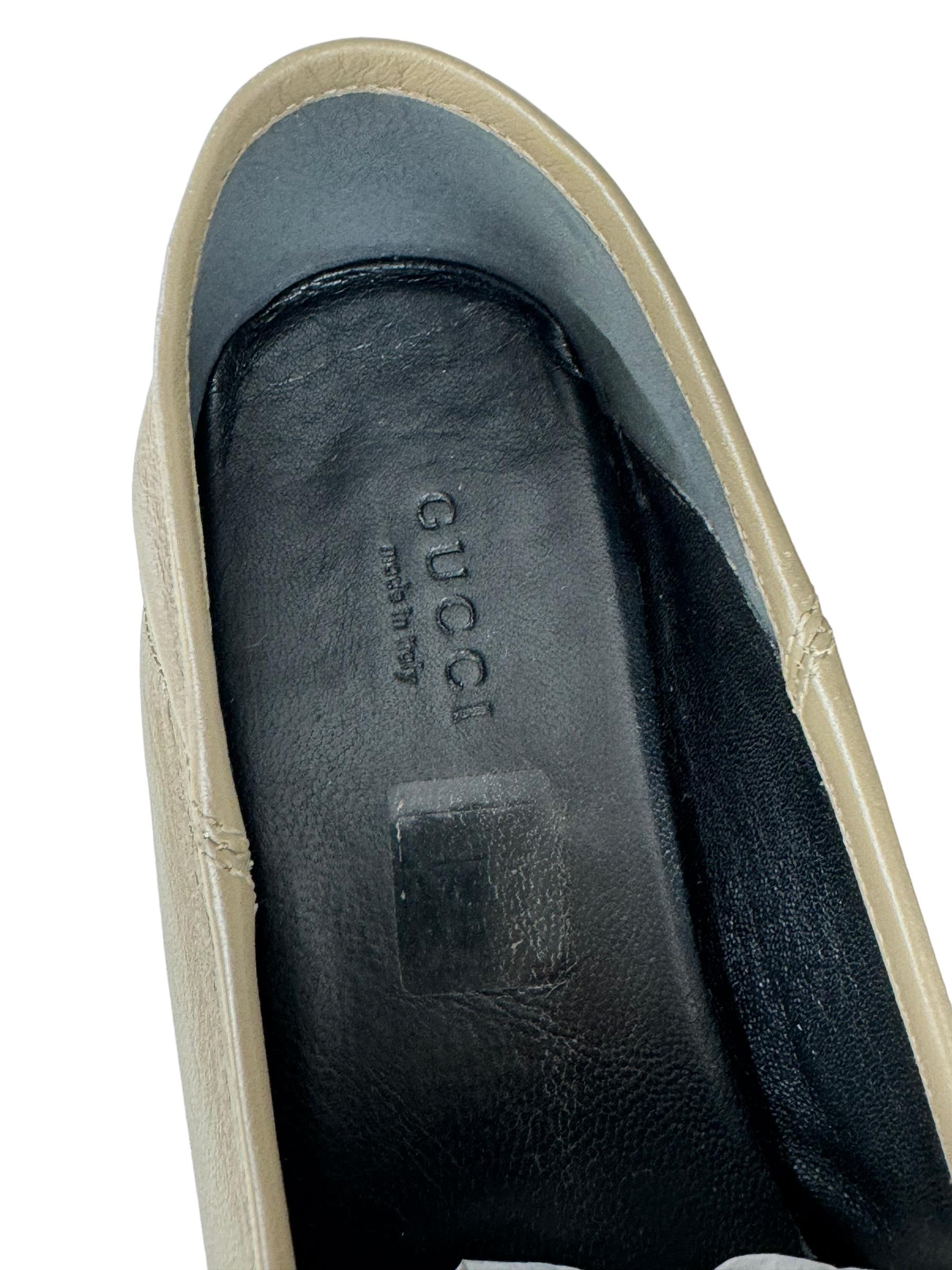 GUCCI BROWN HORSEBIT LOAFER