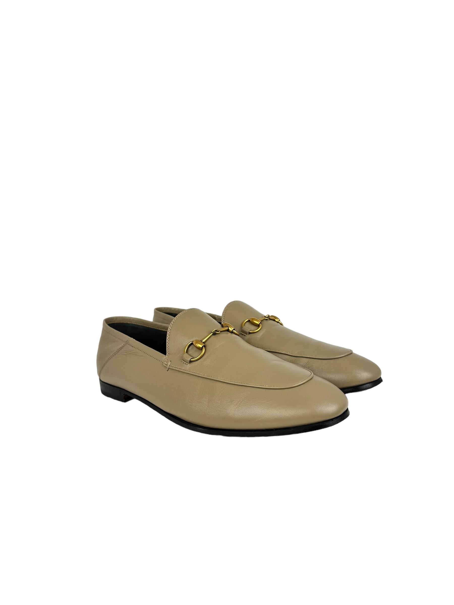 GUCCI BROWN HORSEBIT LOAFER