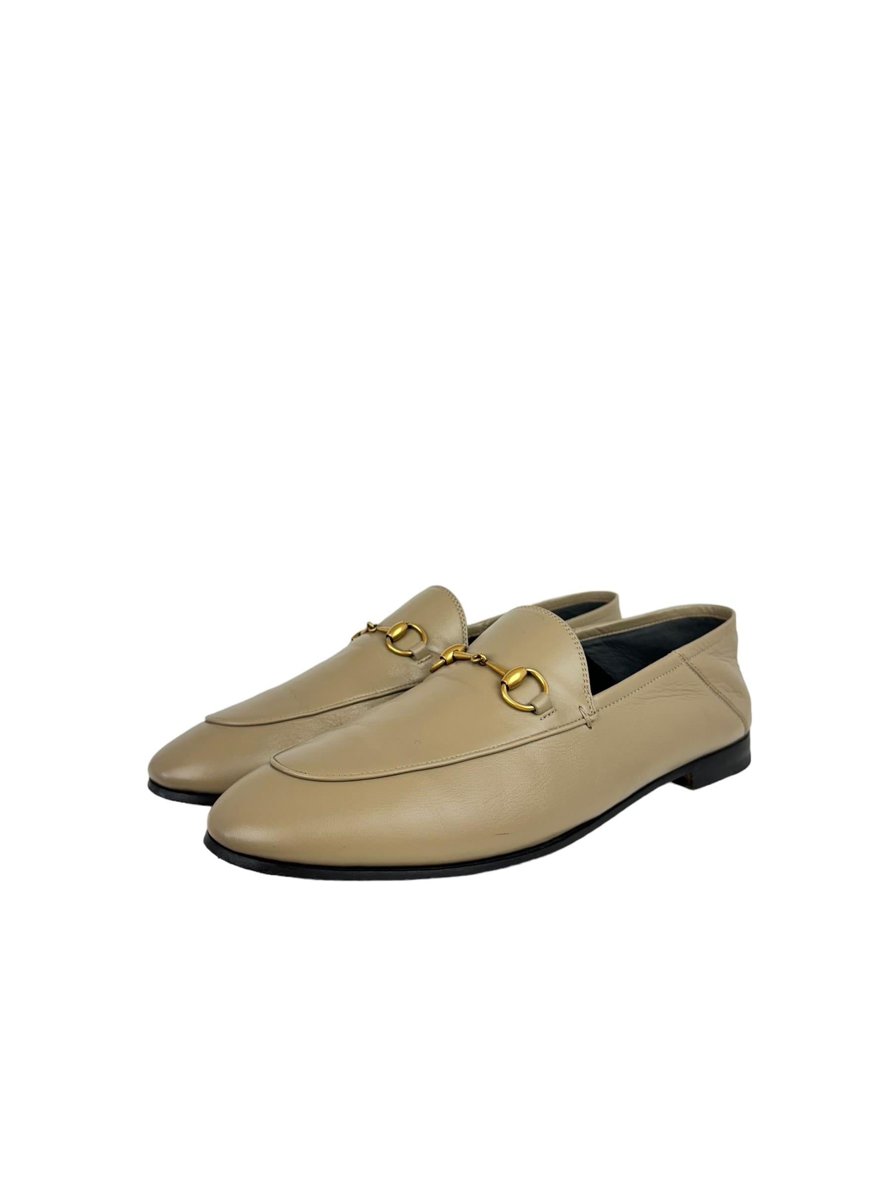 GUCCI BROWN HORSEBIT LOAFER