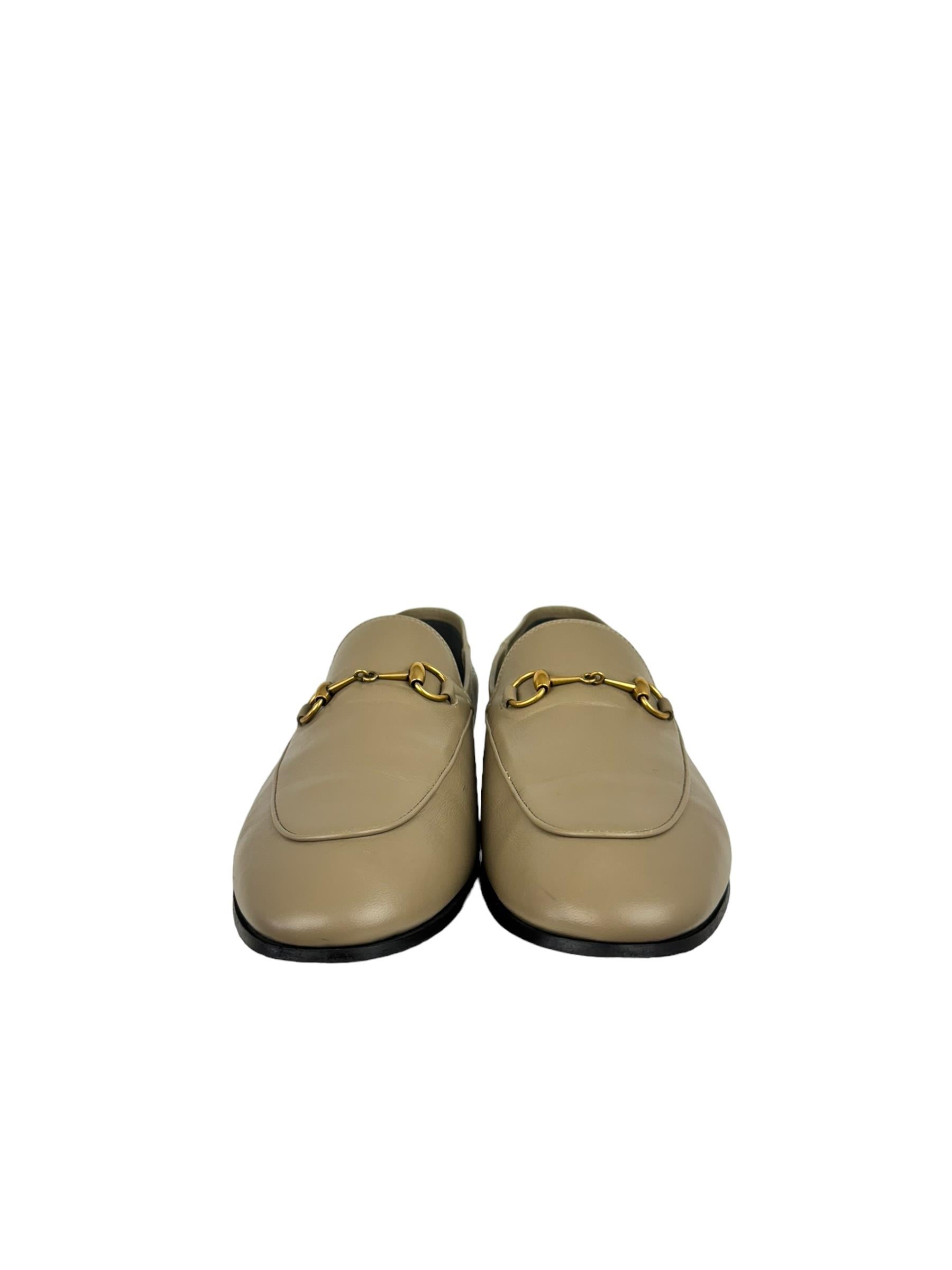 GUCCI BROWN HORSEBIT LOAFER