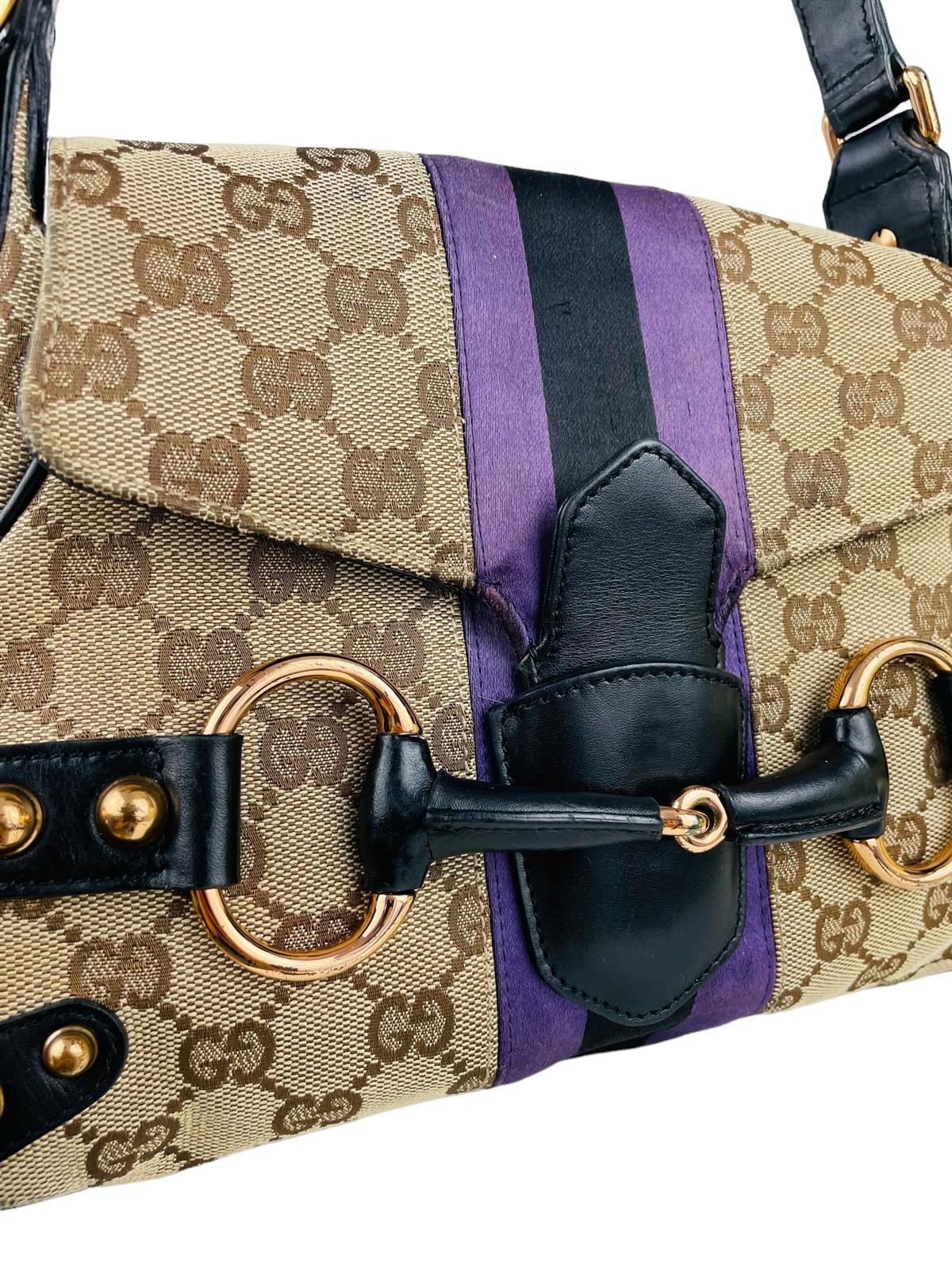 GUCCI CC MONOGRAM HORBESIT BAG