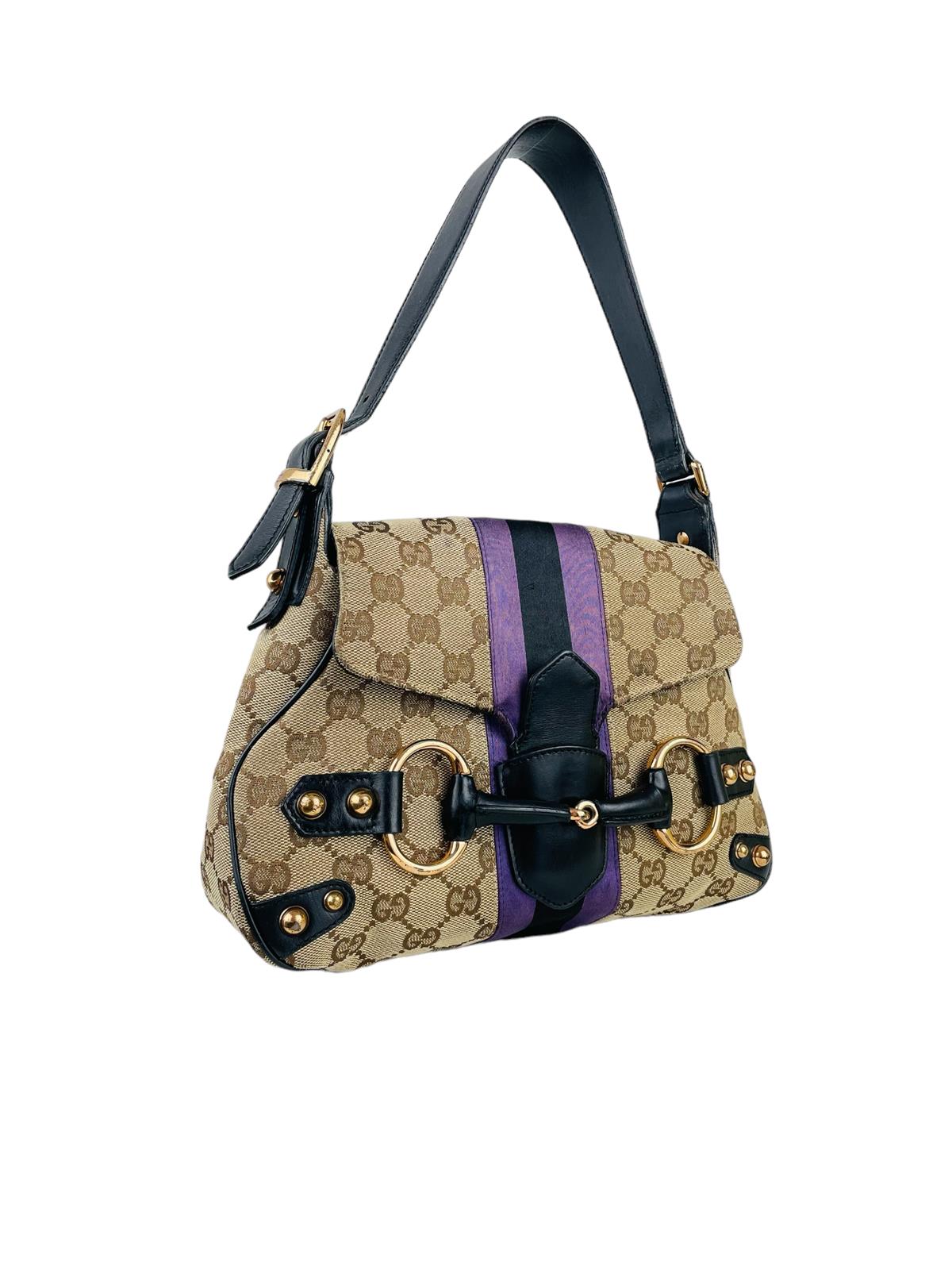 GUCCI CC MONOGRAM HORBESIT BAG