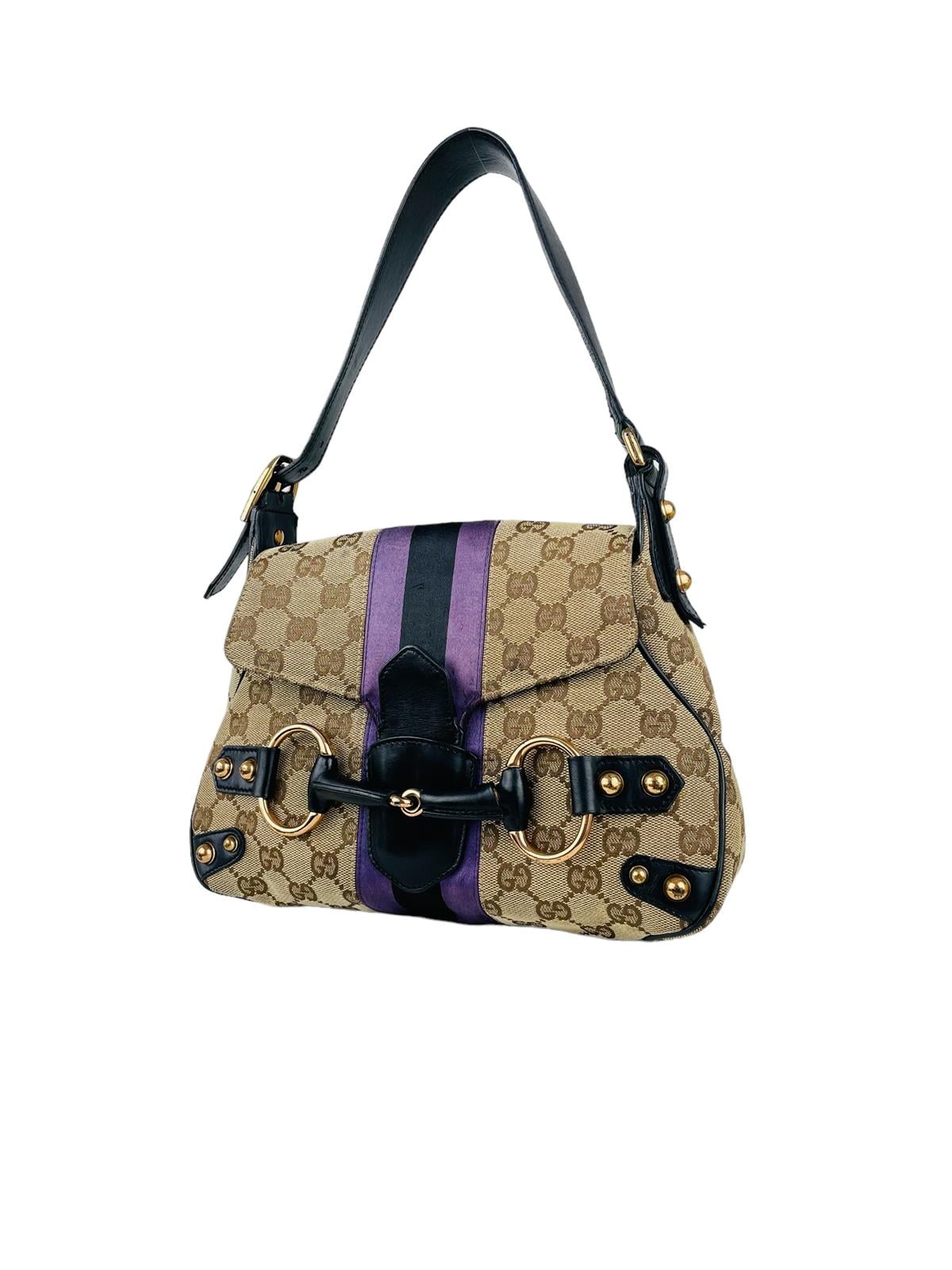GUCCI CC MONOGRAM HORBESIT BAG