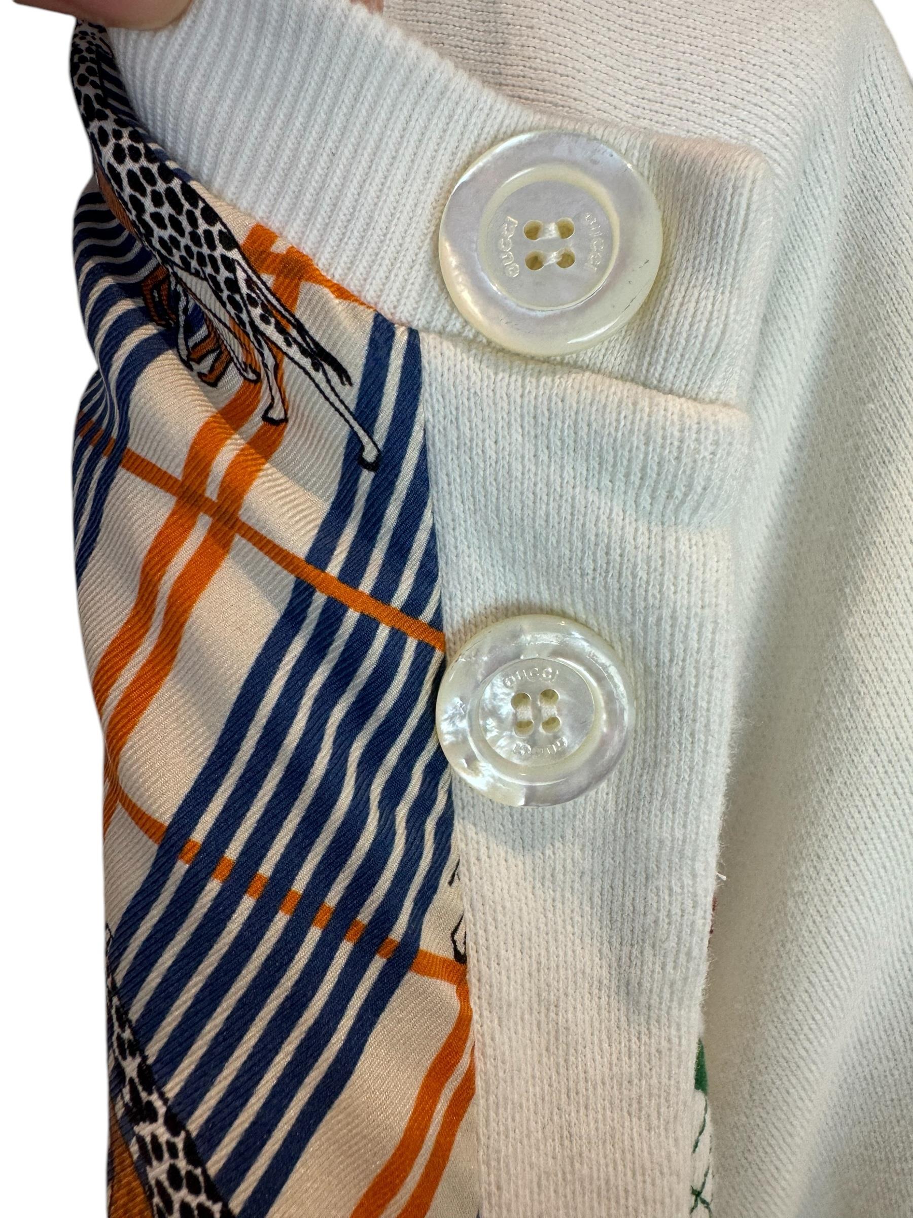 GUCCI COTTON SILK TENNIS JACKET