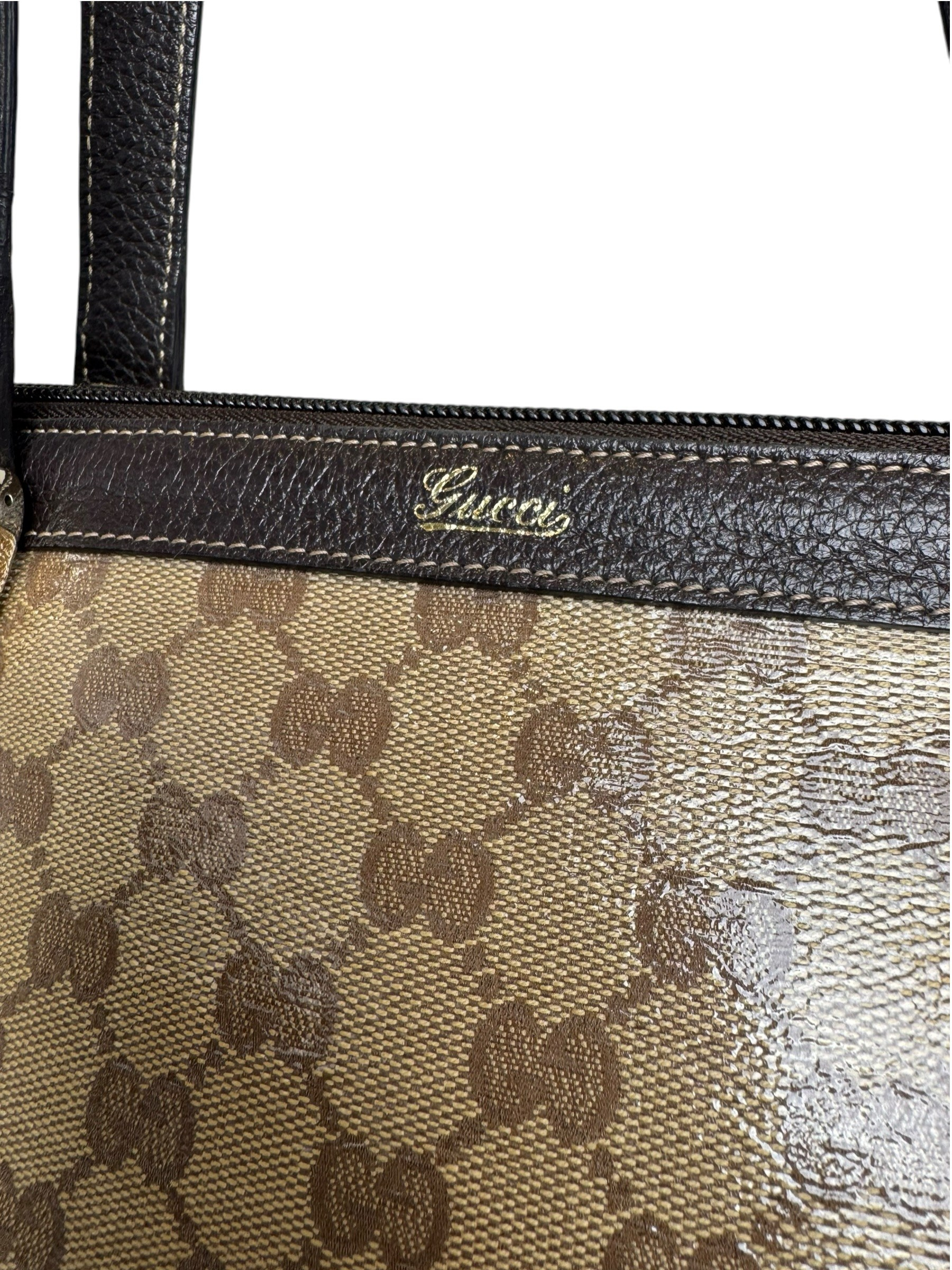 GUCCI GG ABEY CANVAS TOTE BAG
