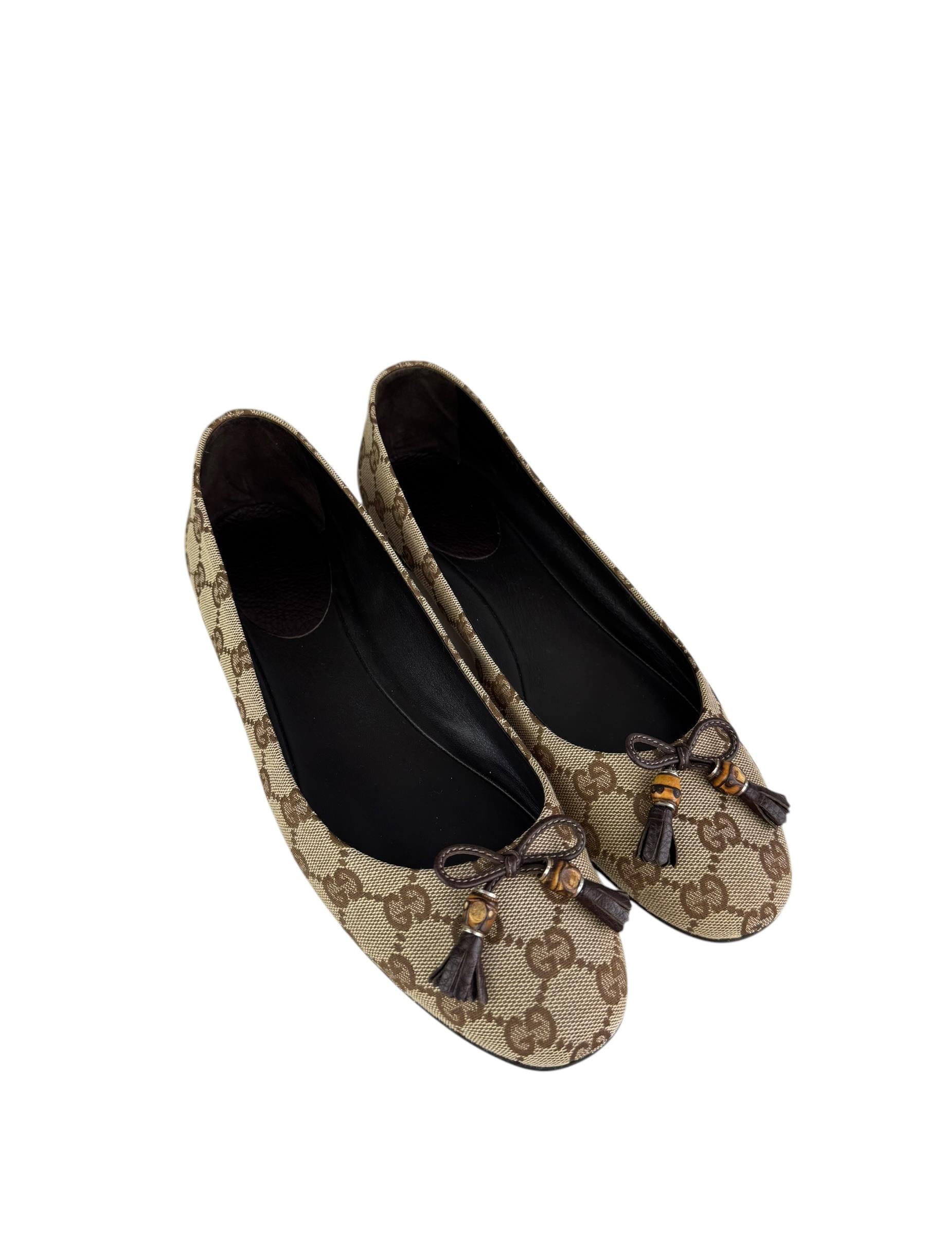 GUCCI GG BALLERINA FLATS