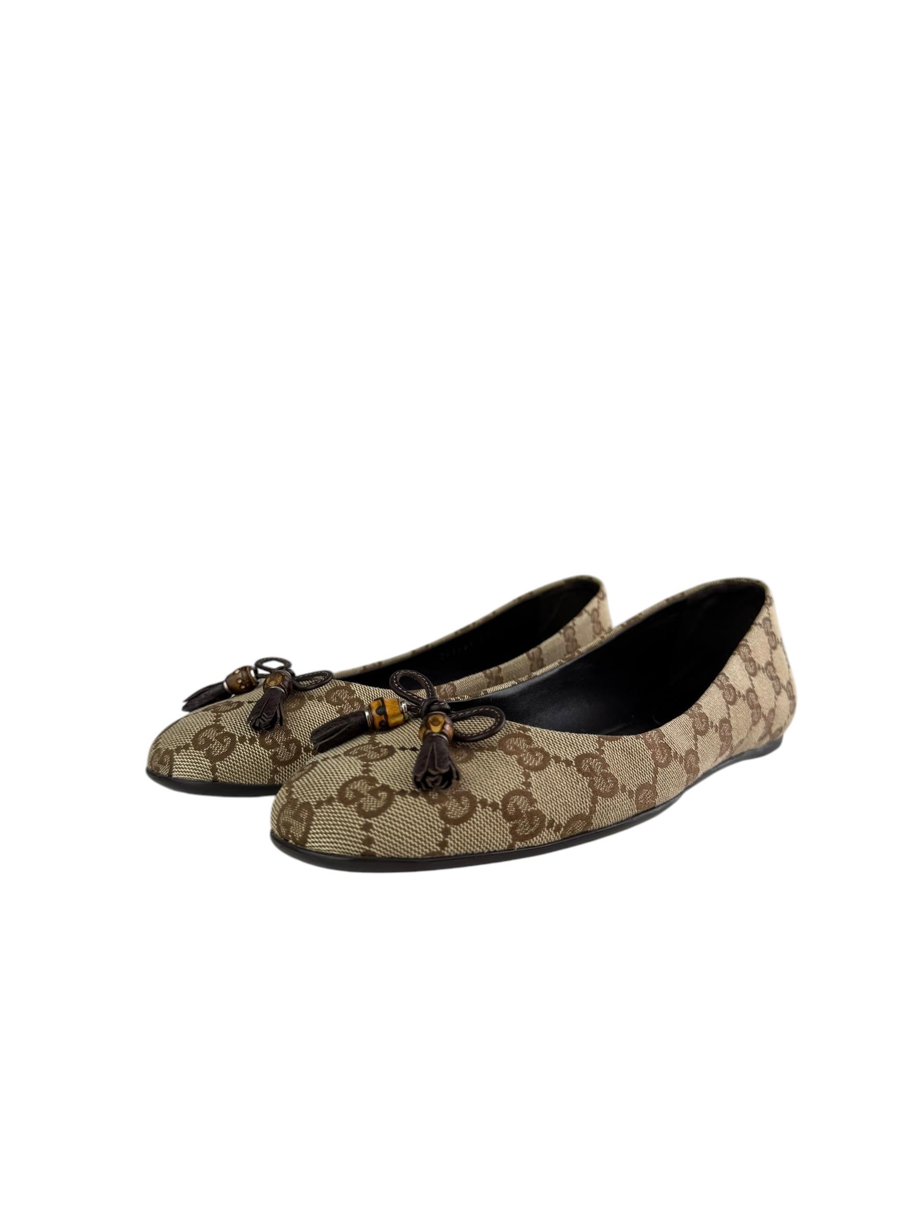 GUCCI GG BALLERINA FLATS