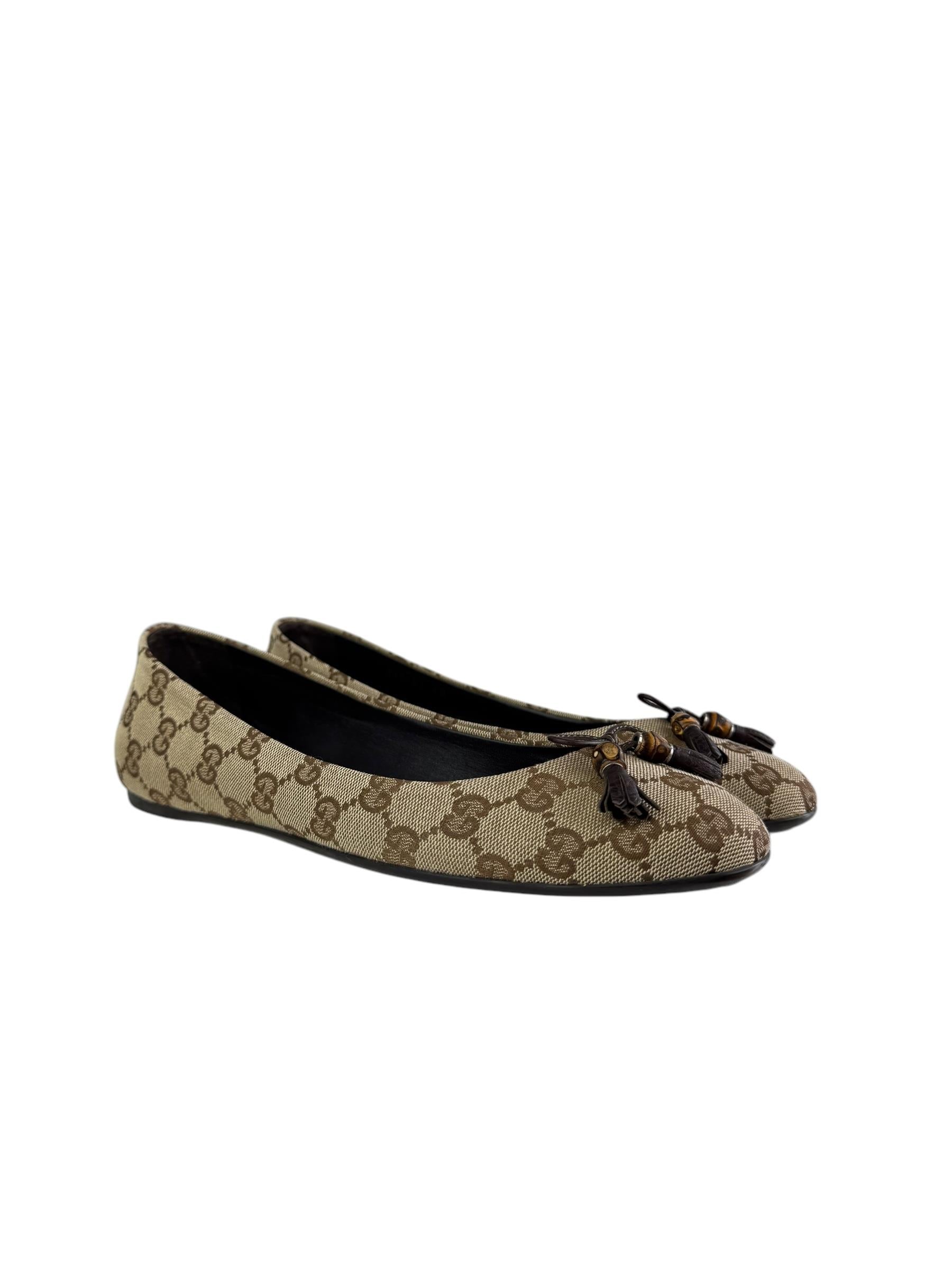 GUCCI GG BALLERINA FLATS