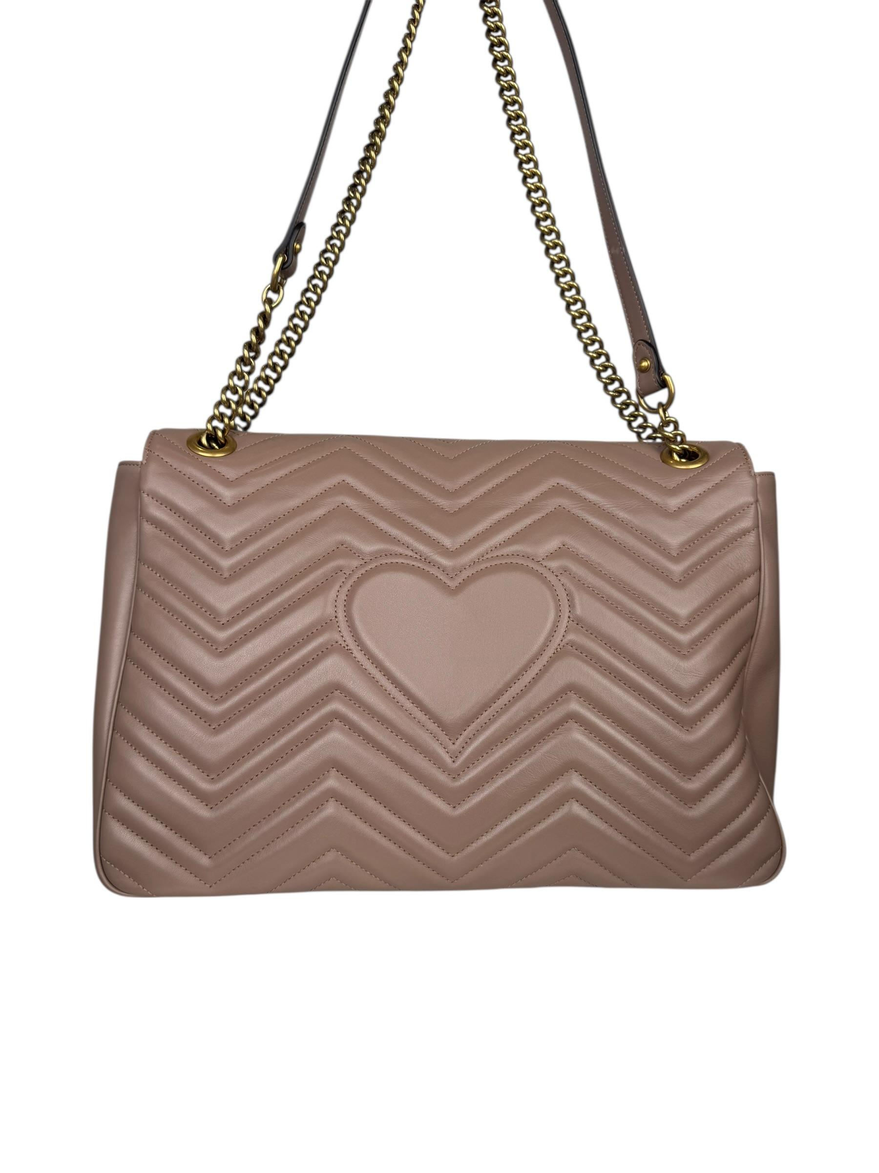 GUCCI GG BEIGE MARMONT BAG