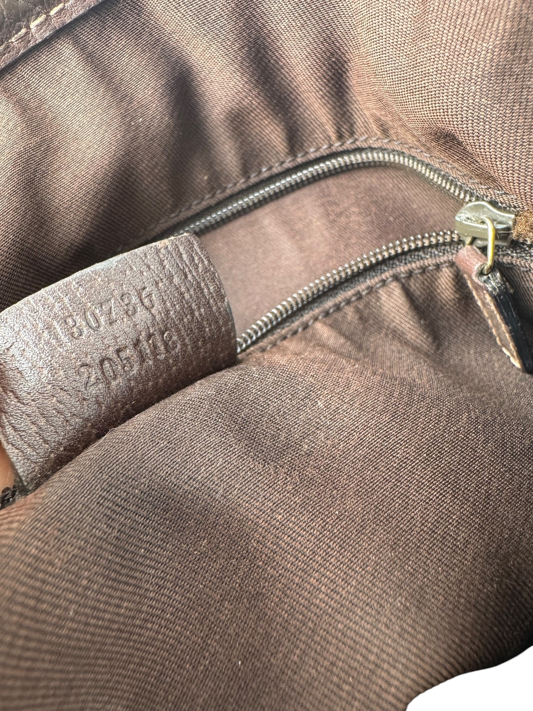 GUCCI GG CANVAS ABBEY SHOULDER BAG
