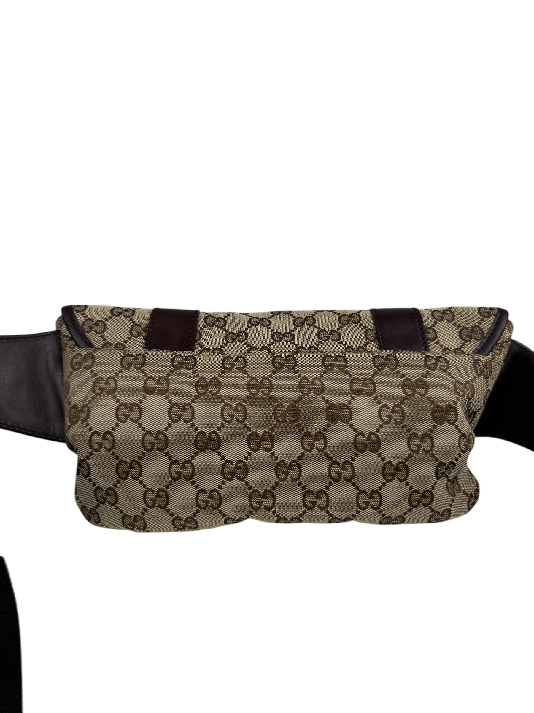 GUCCI GG CANVAS BELT BAG