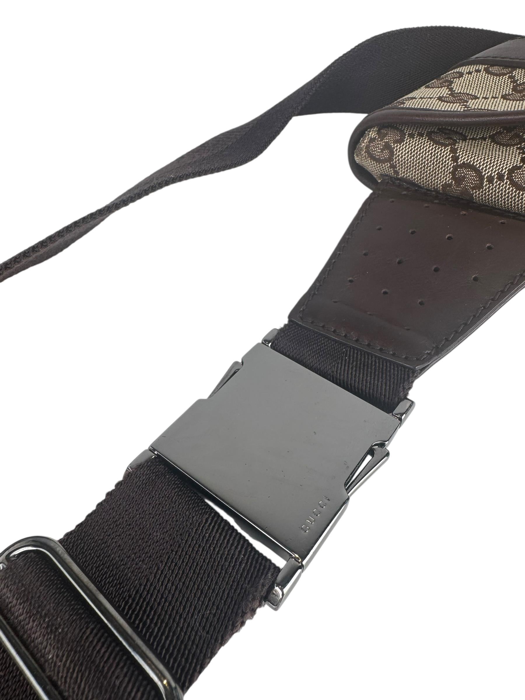 GUCCI GG CANVAS BELT BAG