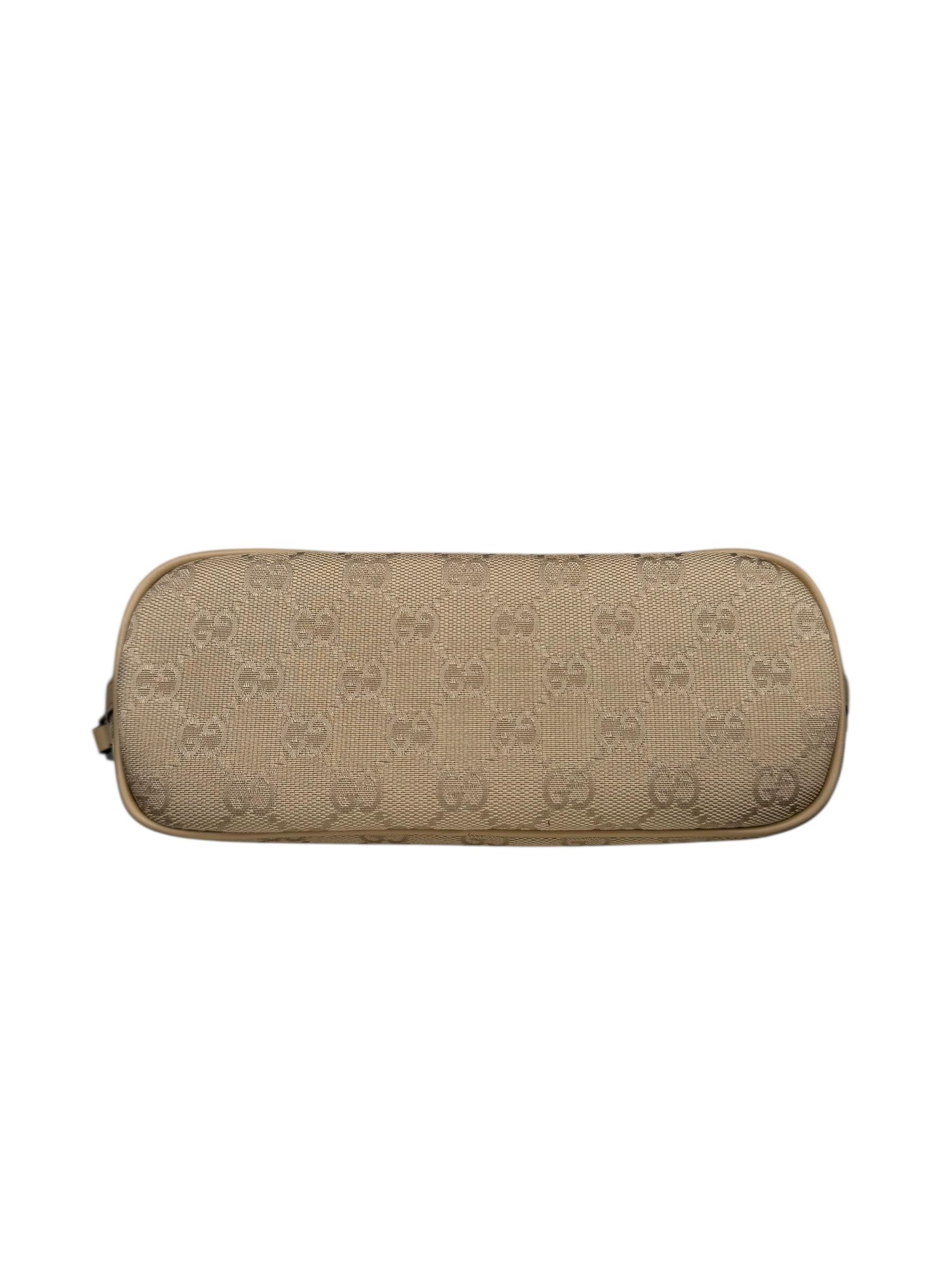 GUCCI GG CANVAS BOAT POCHETTE