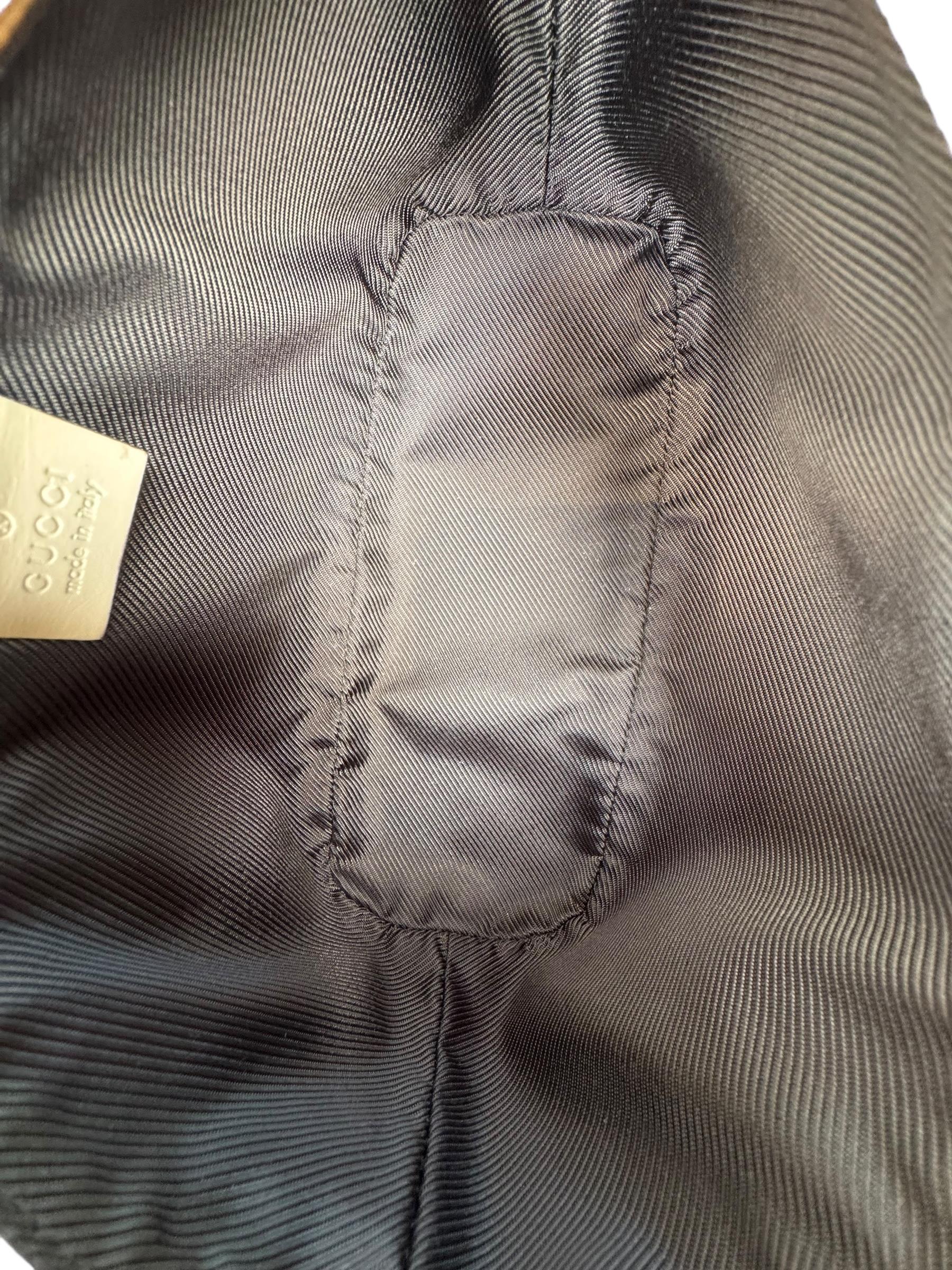 GUCCI GG CANVAS BOAT POCHETTE