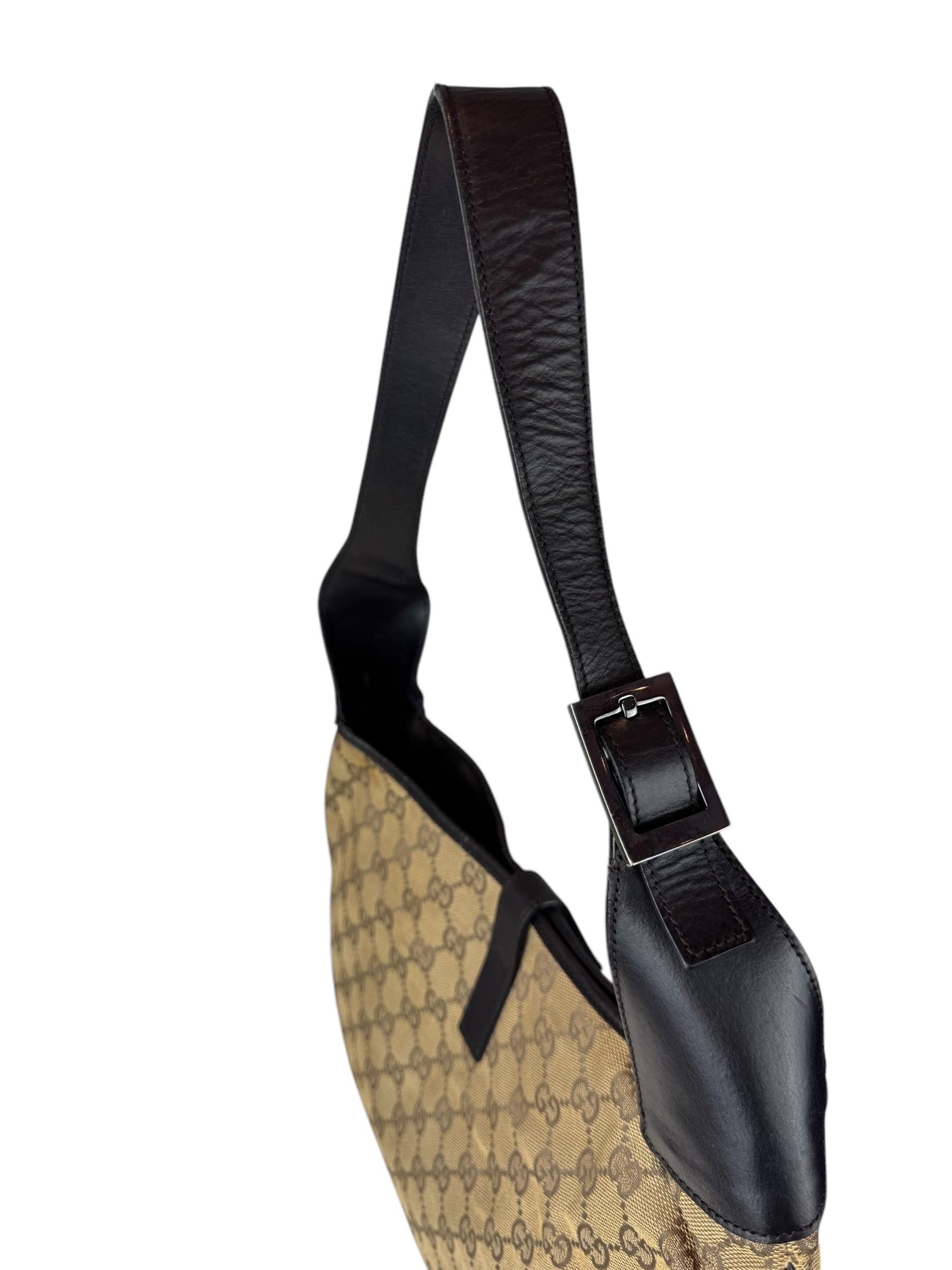 GUCCI GG CANVAS JACKIE BAG