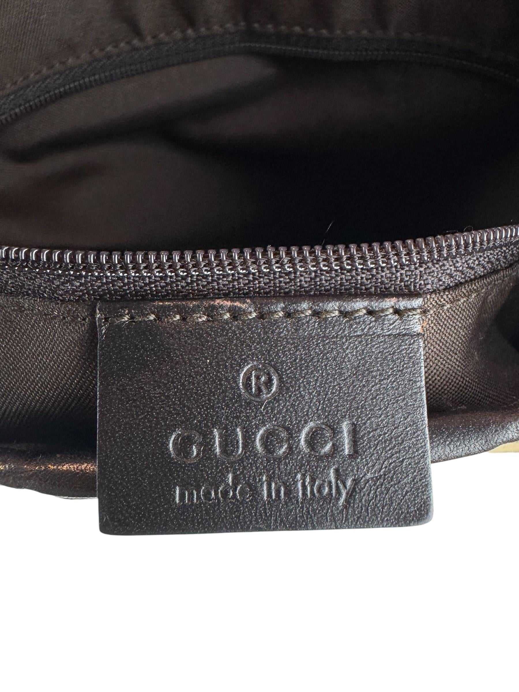GUCCI GG CANVAS JACKIE BAG