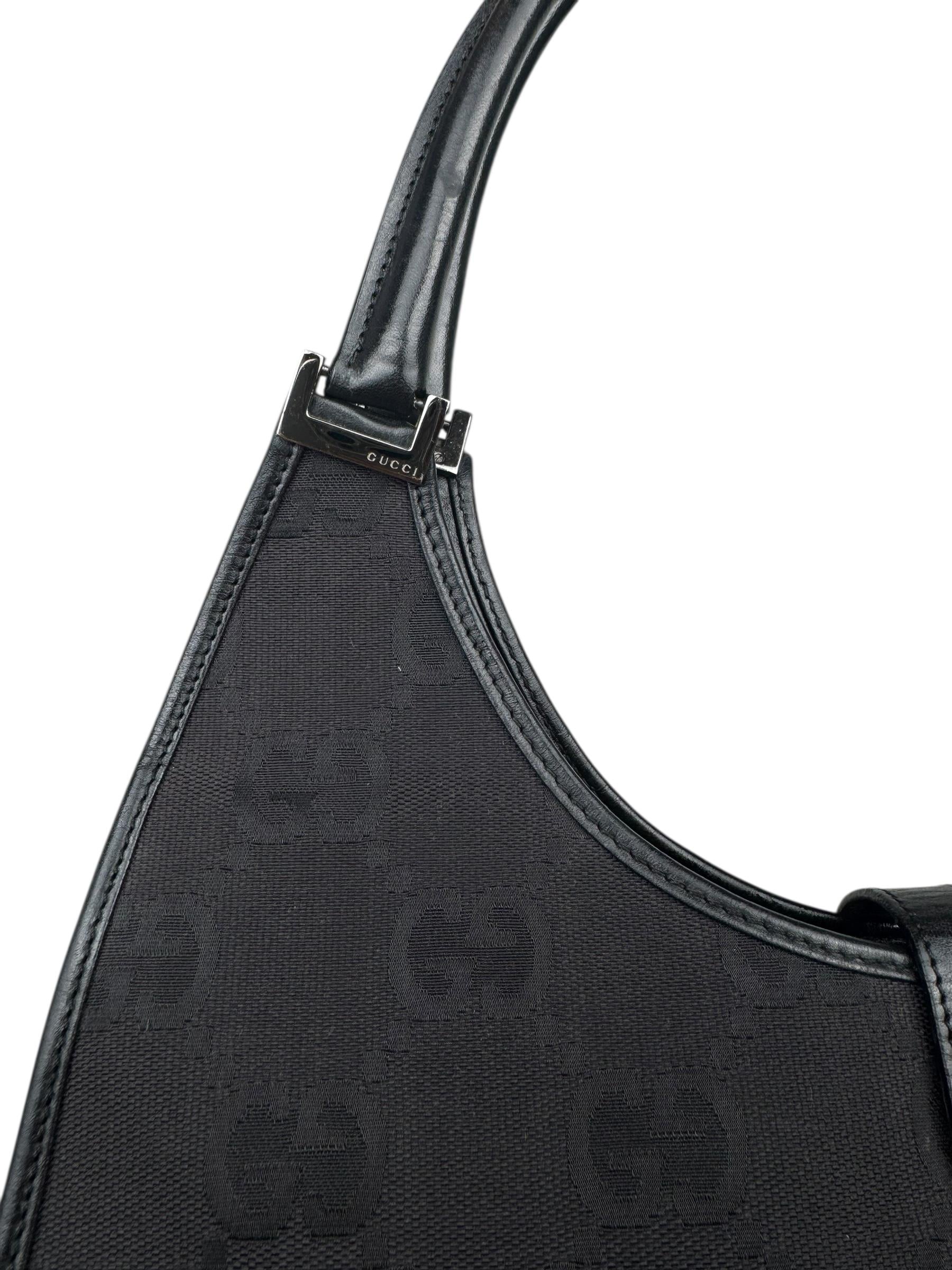 GUCCI GG CANVAS JACKIE BAG