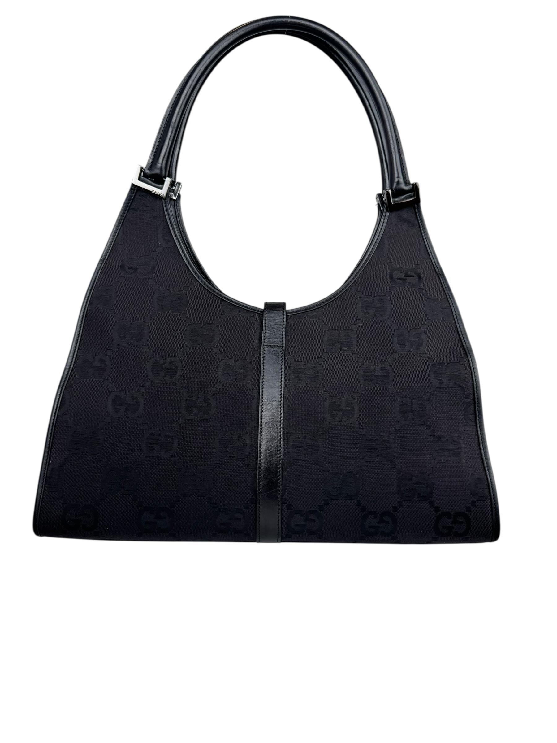 GUCCI GG CANVAS JACKIE BAG