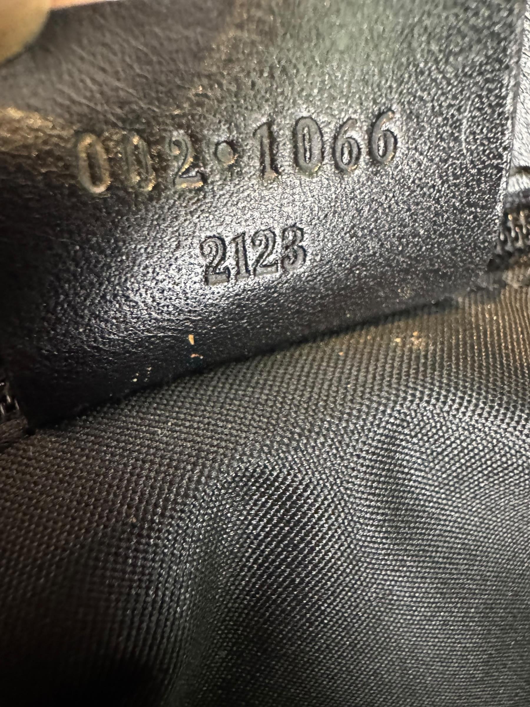 GUCCI GG CANVAS JACKIE BAG