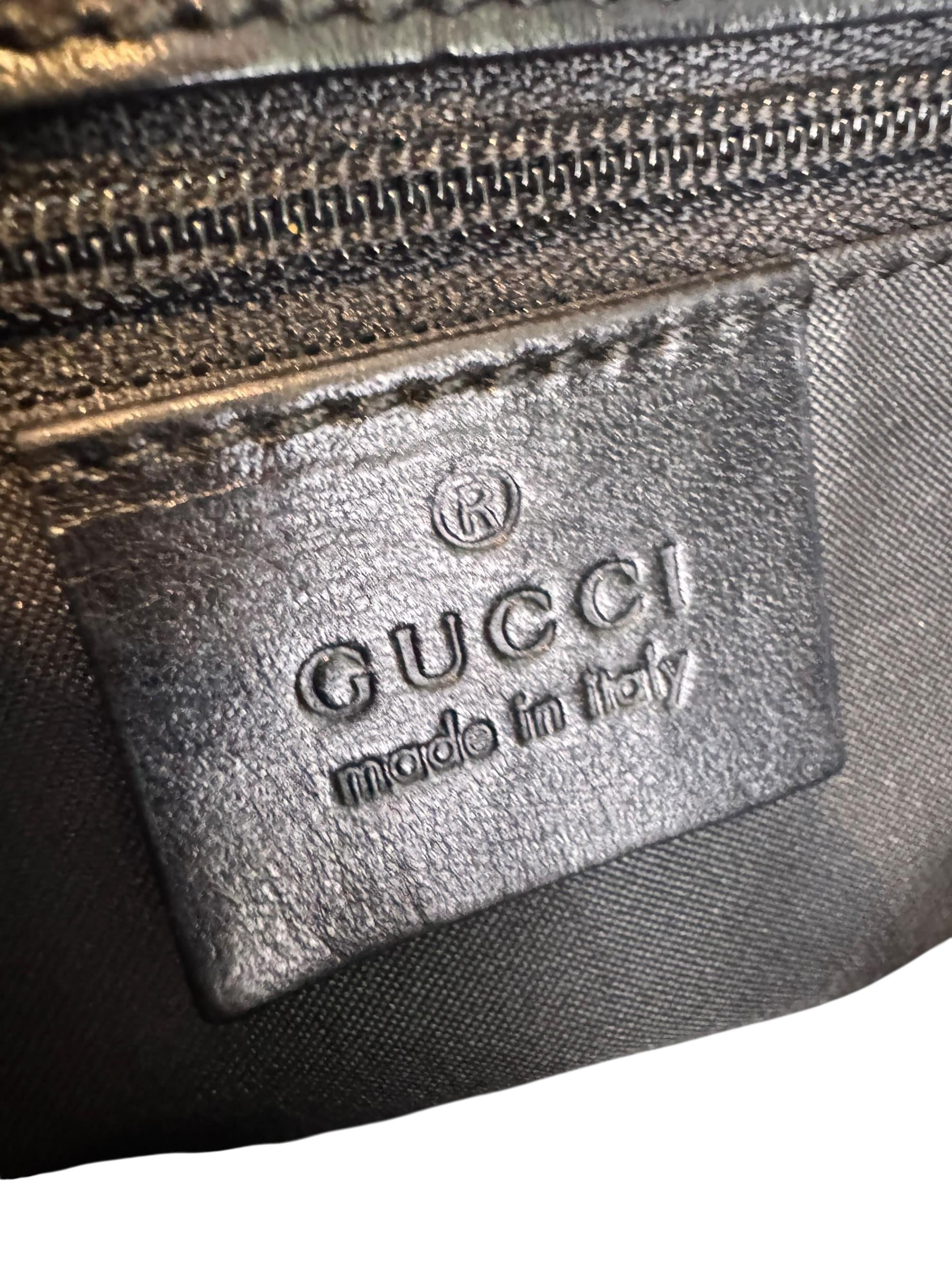 GUCCI GG CANVAS JACKIE BAG
