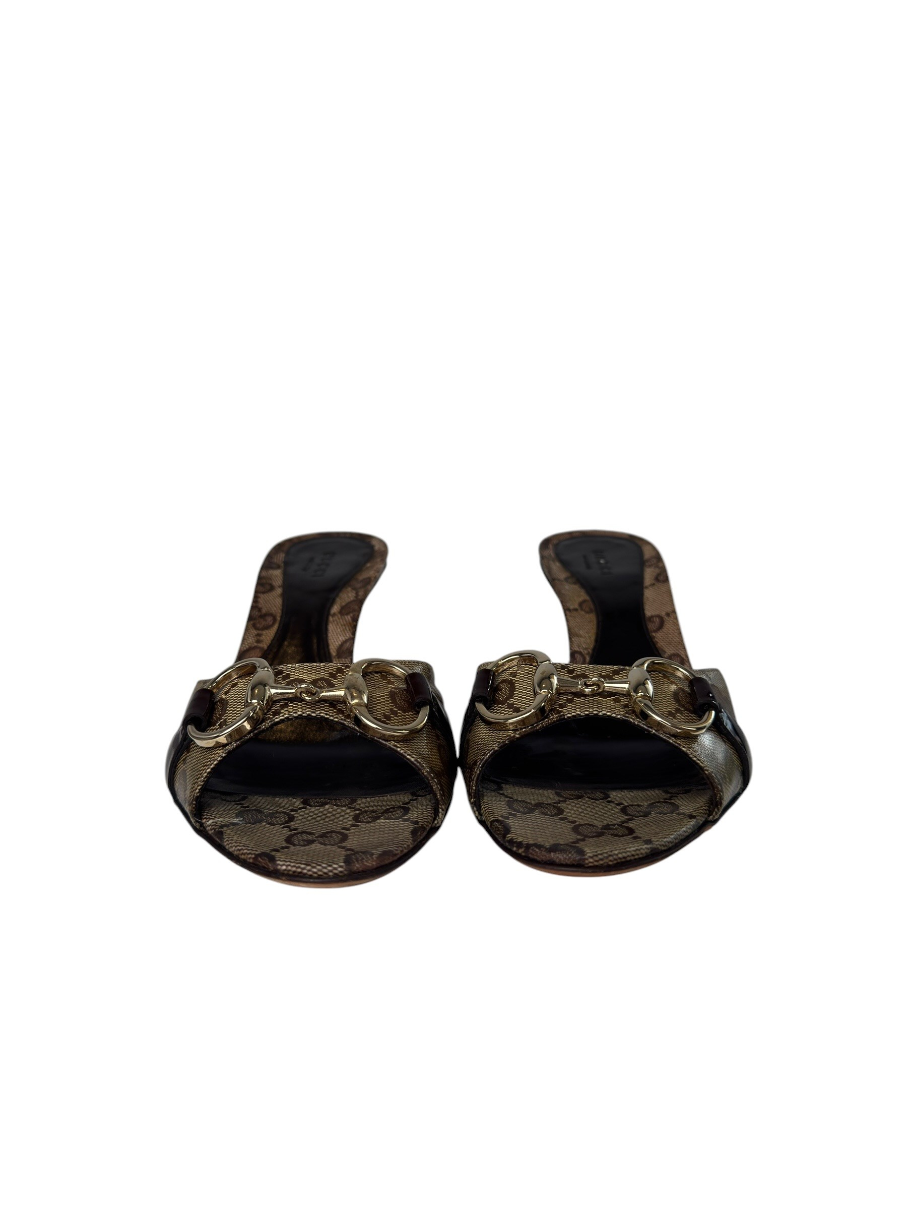 GUCCI GG HORSEBIT HEELS
