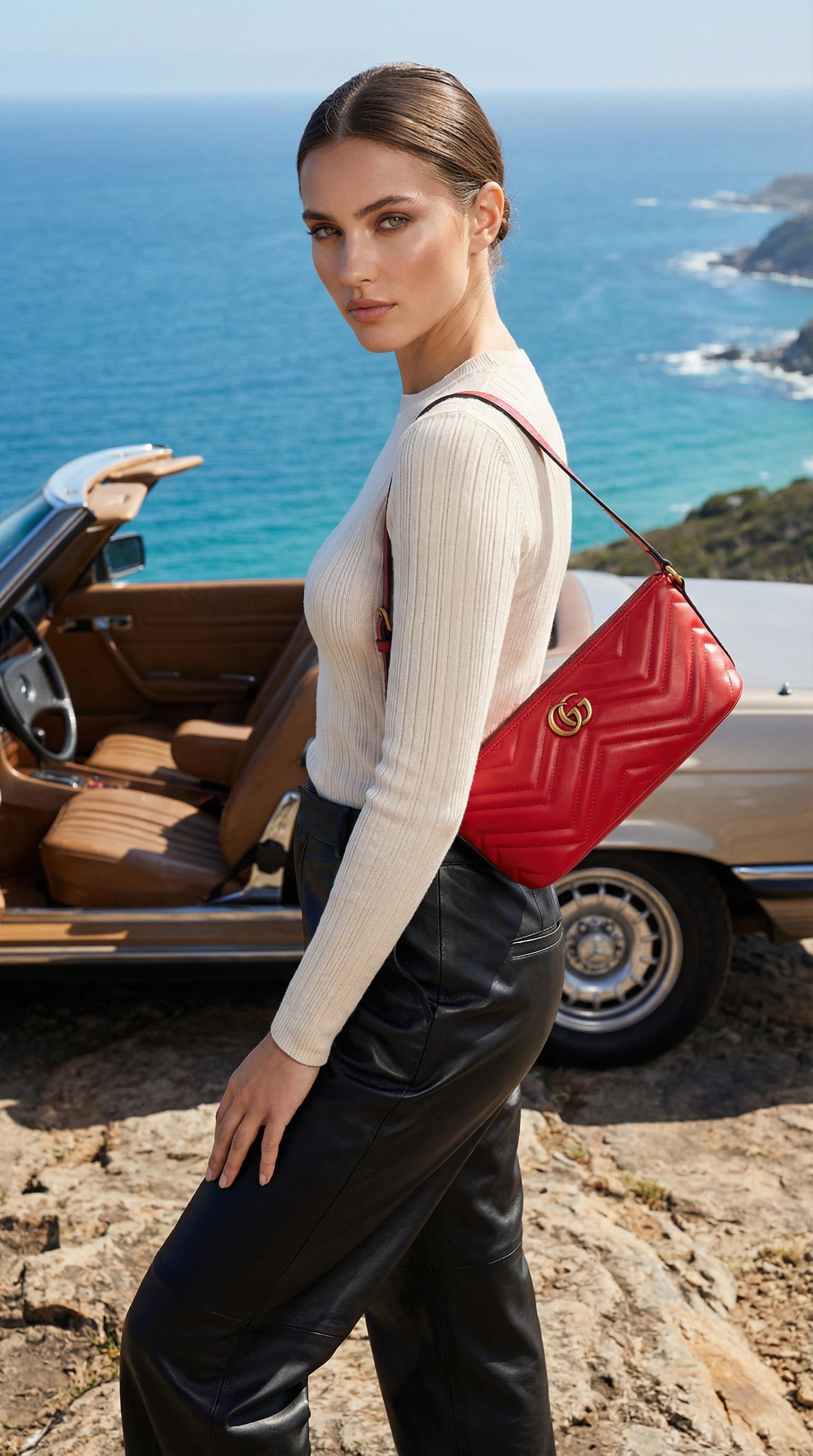 GUCCI GG MARMONT SHOULDER BAG
