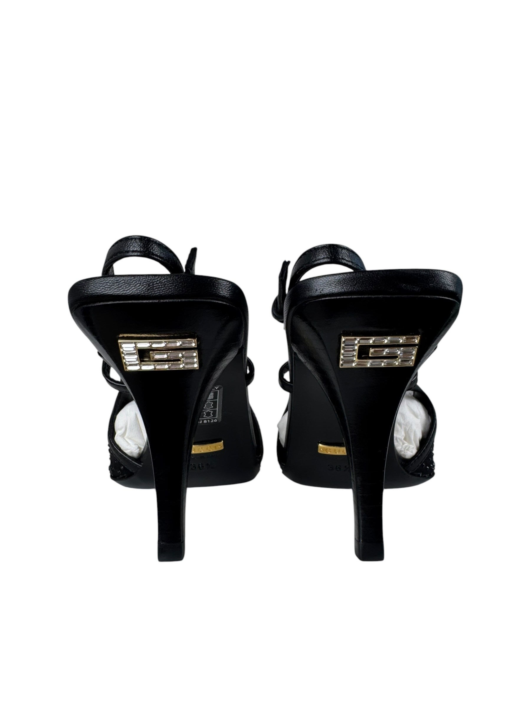 GUCCI GG MESH CRYSTAL PUMPS