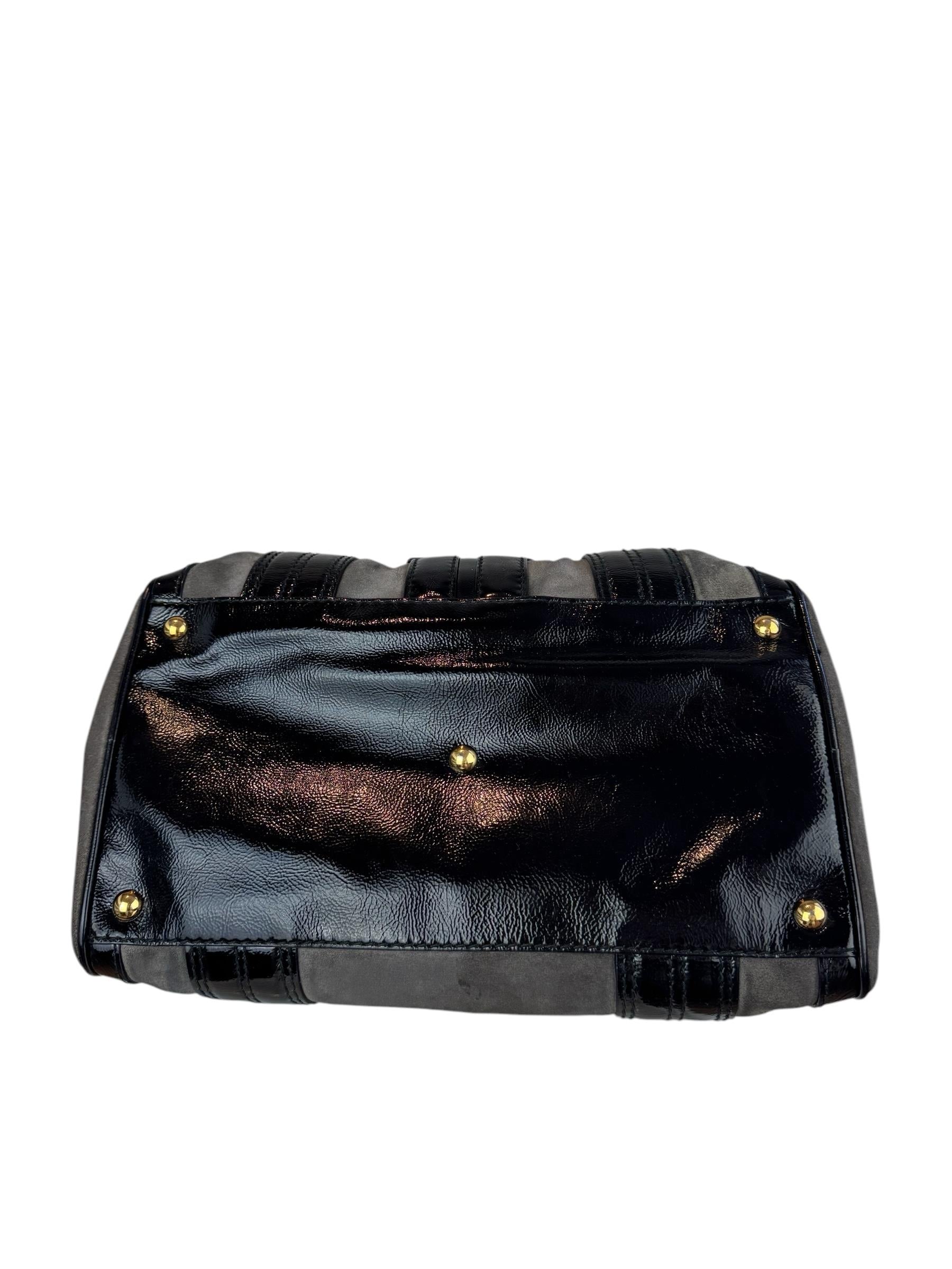 GUCCI HYSTERIA SUEDE BOSTON BAG