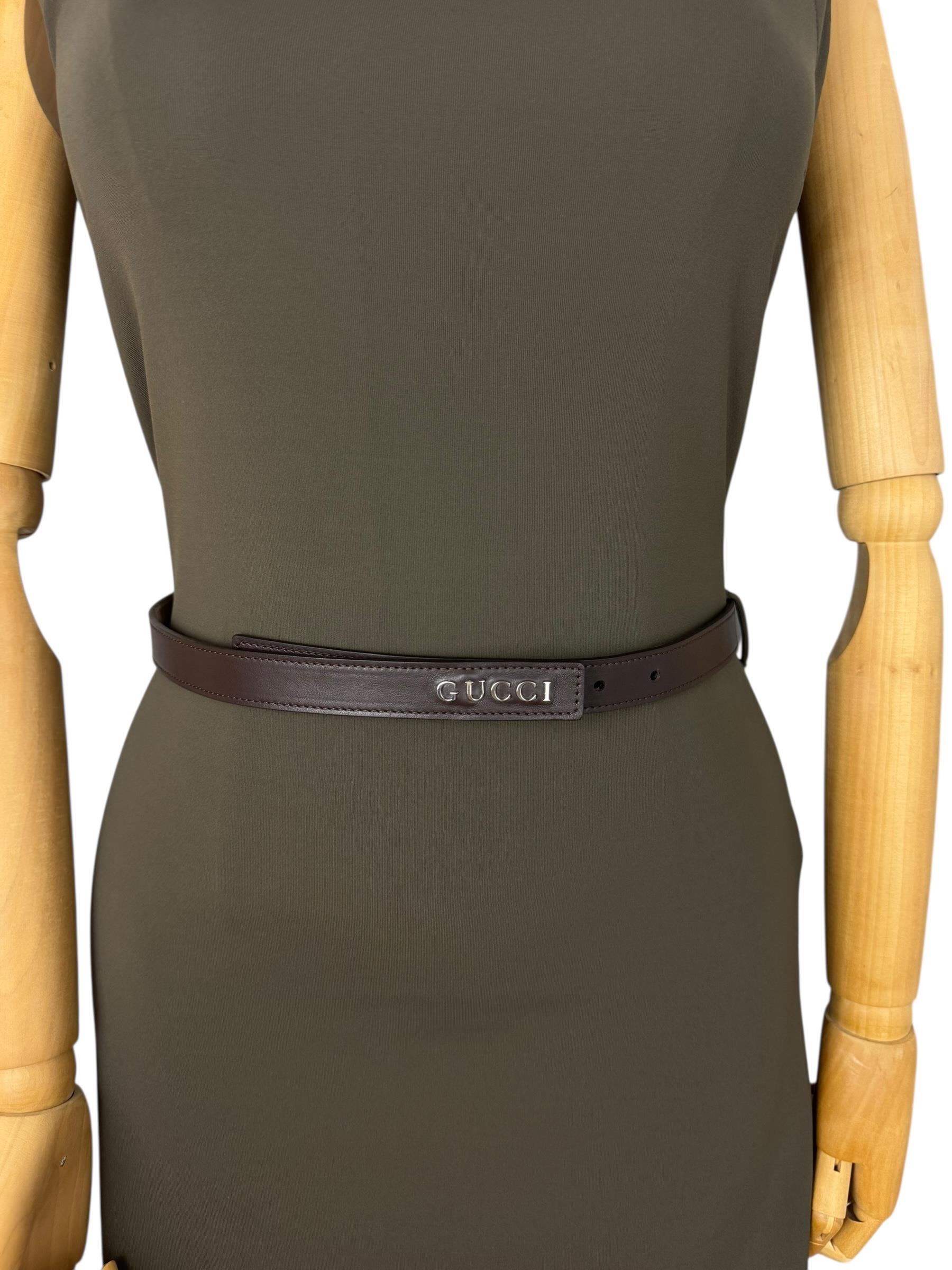 GUCCI KHAKI COTTON DRESS