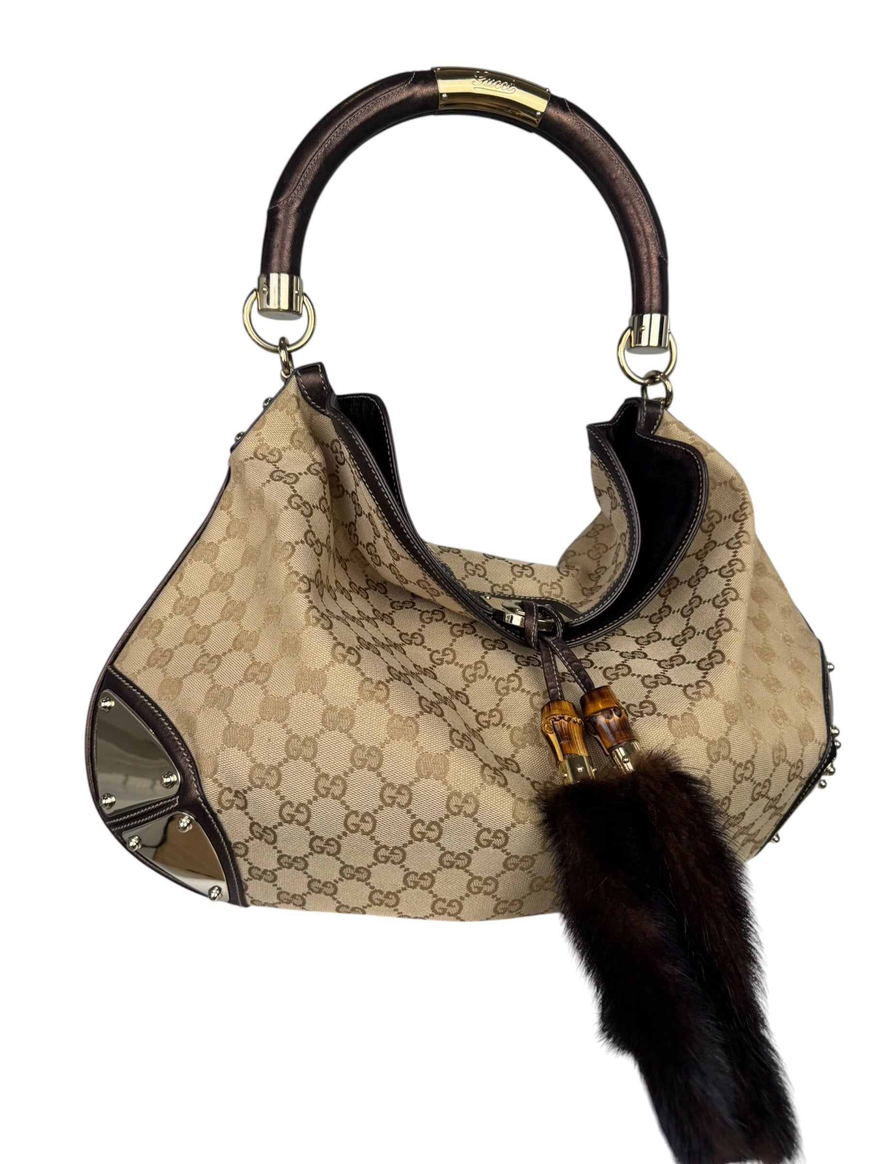 GUCCI MEDIUM GG BABOUSKA INDY BAG
