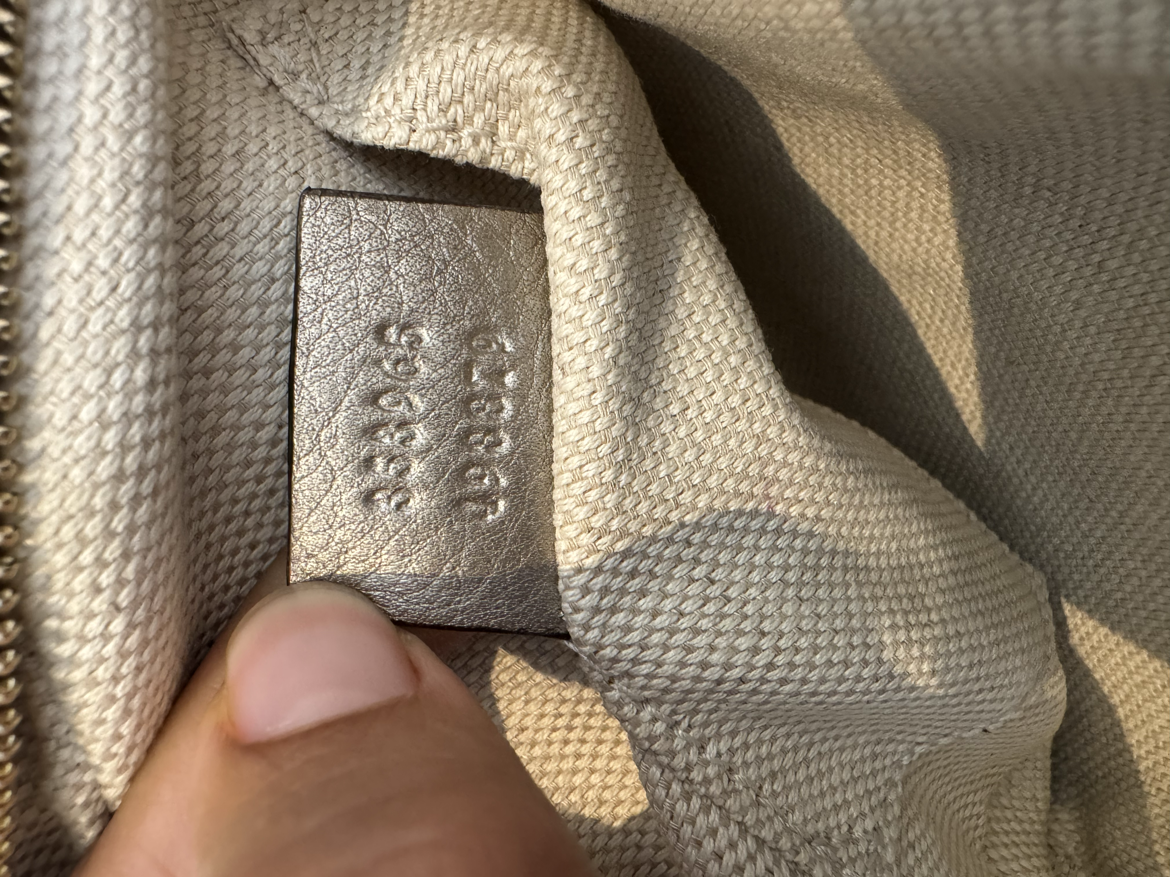 GUCCI MINI LEATHER SOHO CHAIN BAG