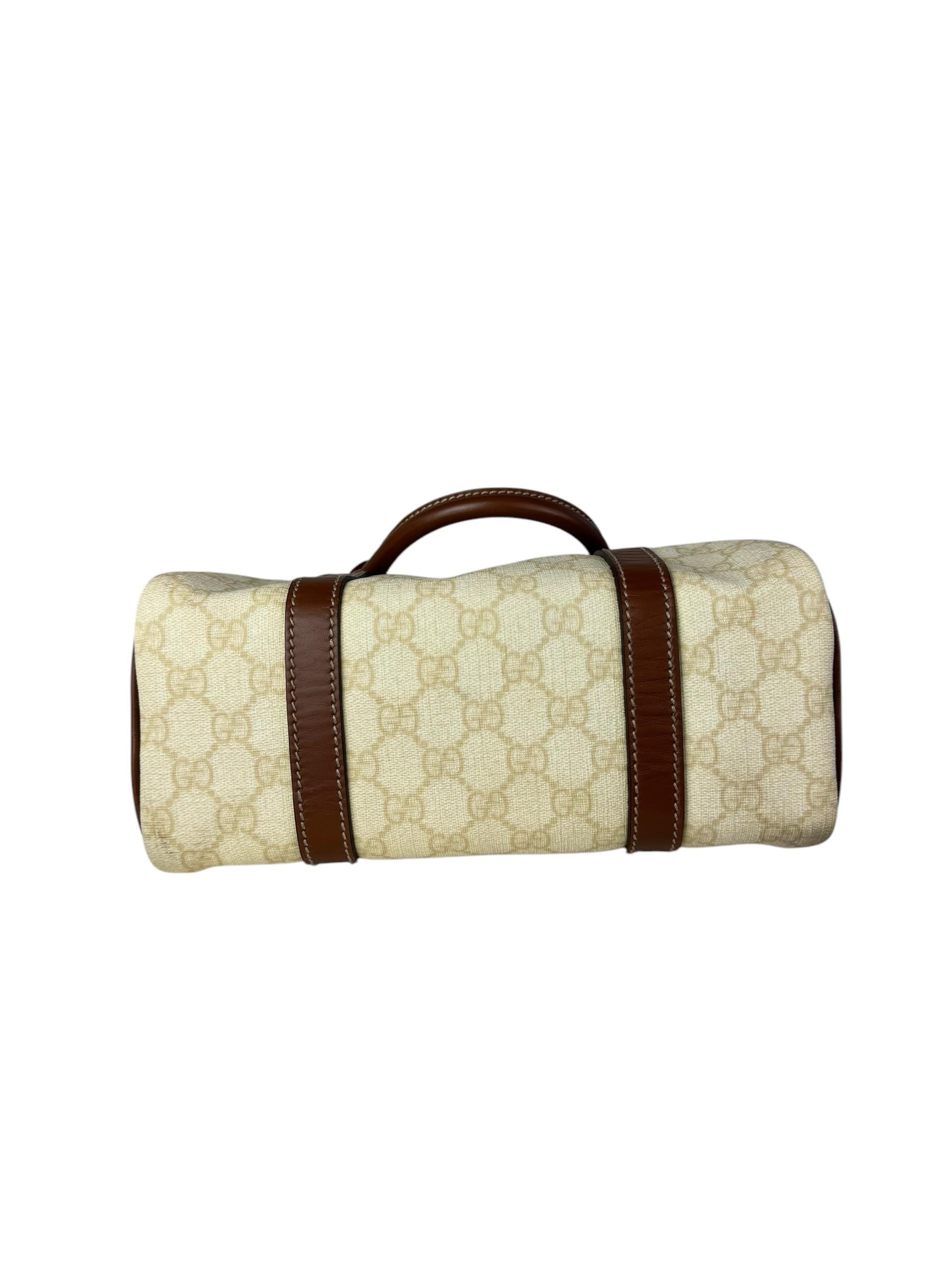 GUCCI MONOGRAM BOSTON BAG