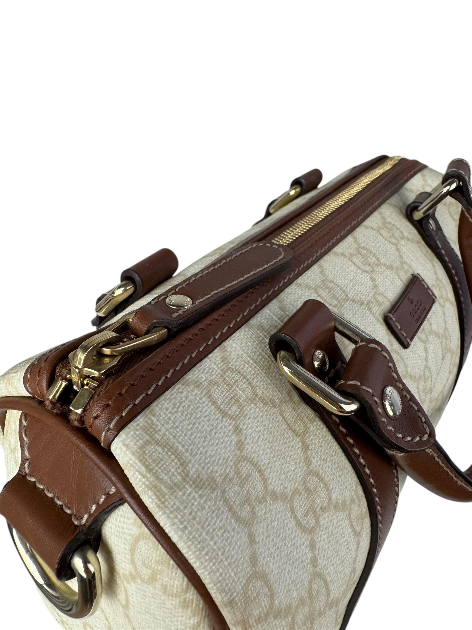 GUCCI MONOGRAM BOSTON BAG