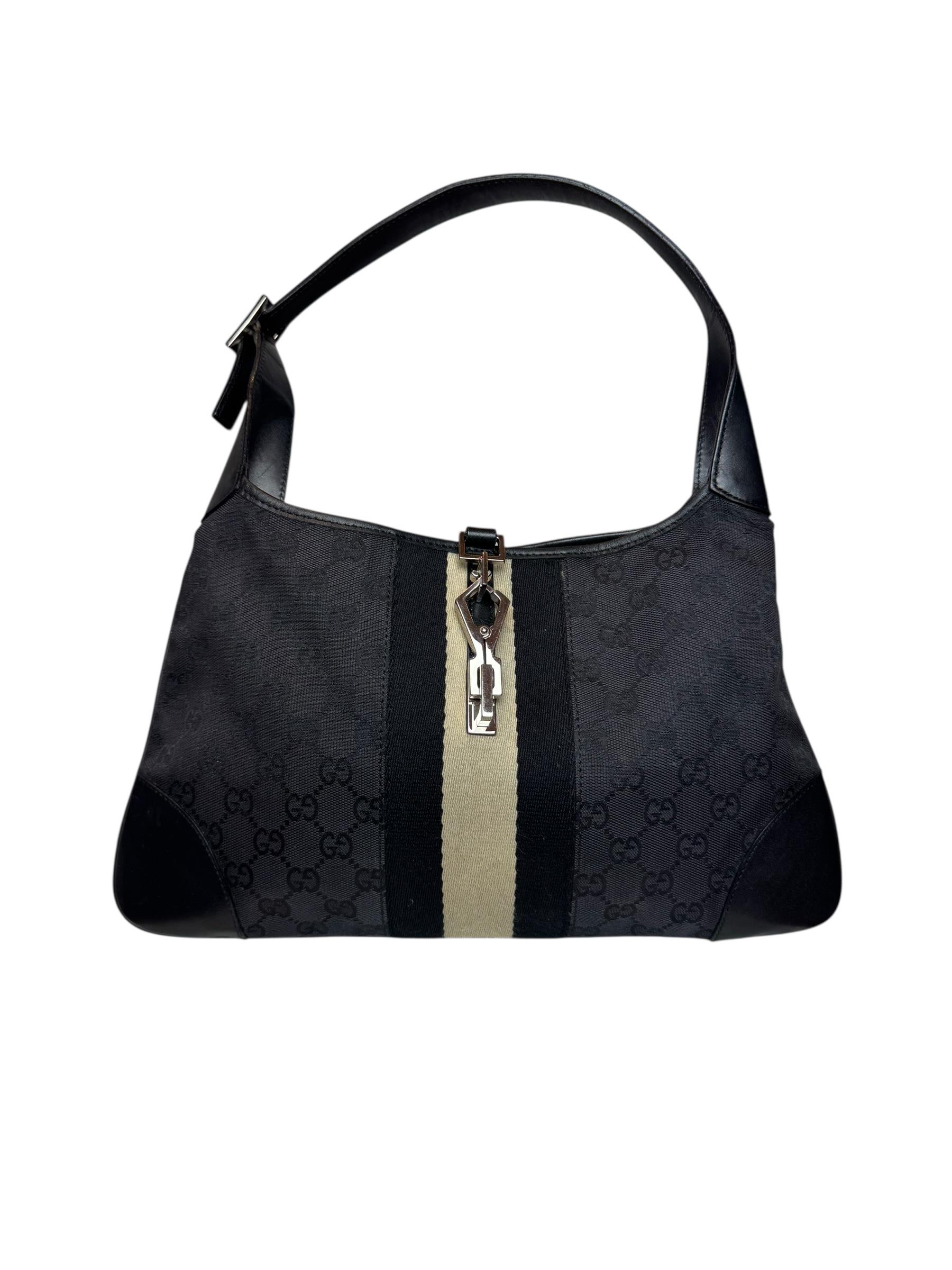 GUCCI MONOGRAM JACKIE BAG