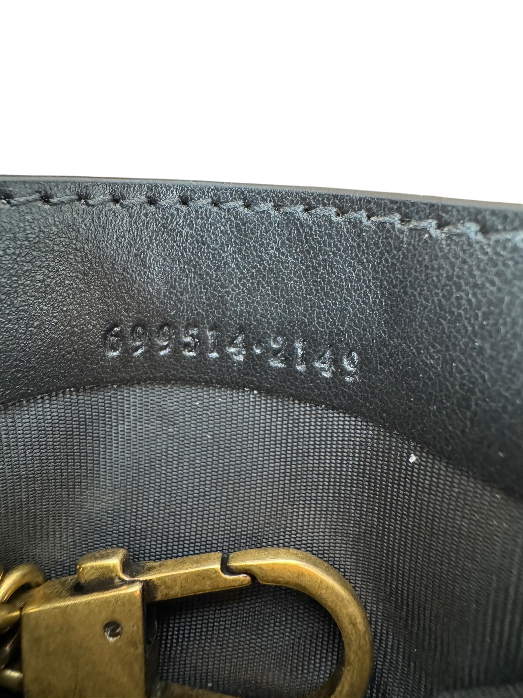 GUCCI SMALL MARMONT HALFMOON BAG